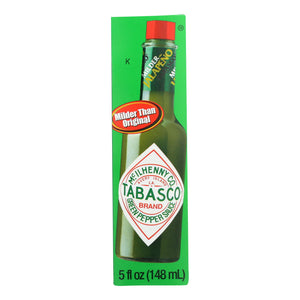 Mcilhenny Co. Tabasco Brand Green Pepper Sauce  - Case Of 12 - 5 Oz