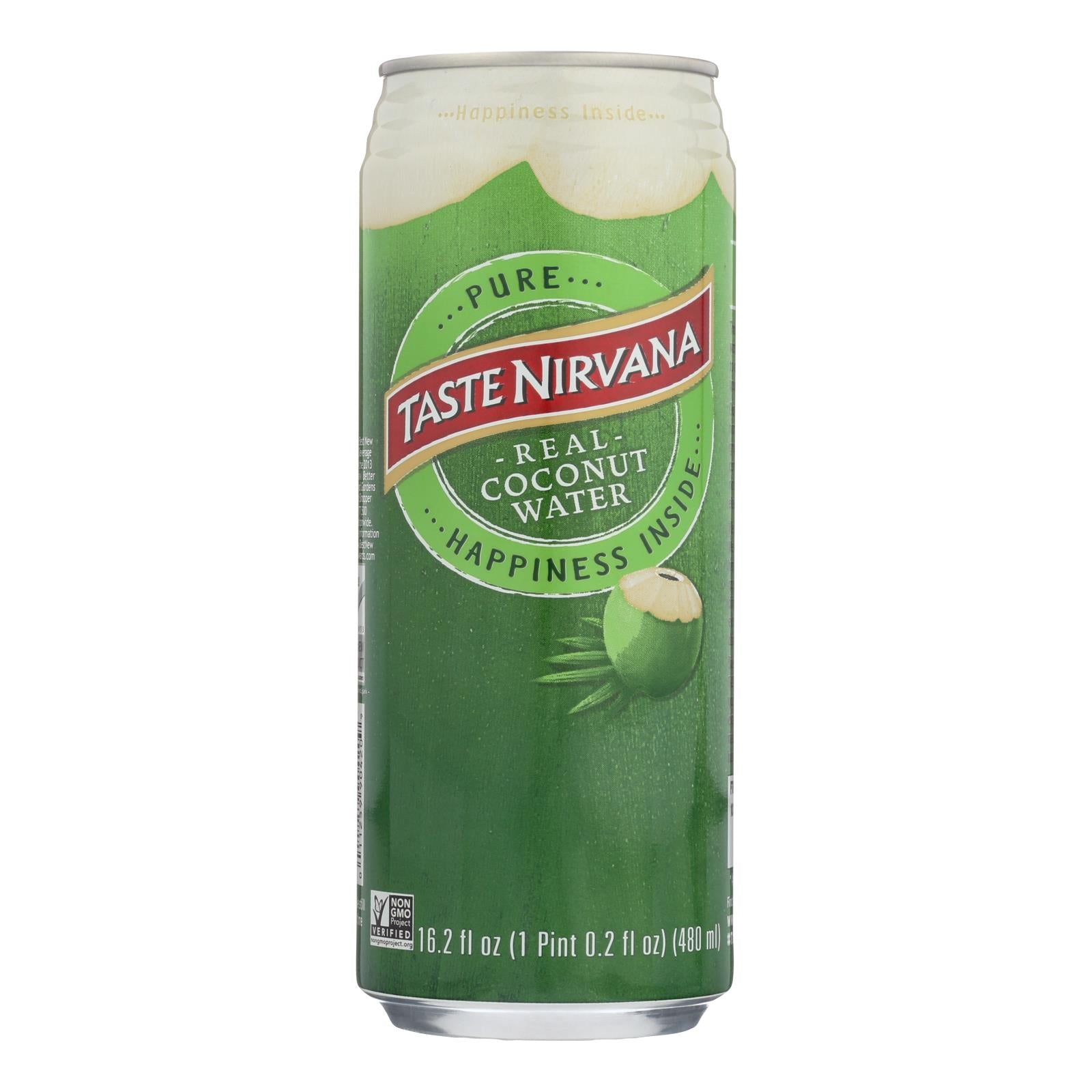 Taste Nirvana Taste Nirvana Coconut Water - Case of 12 - 16.2 Fl oz.
