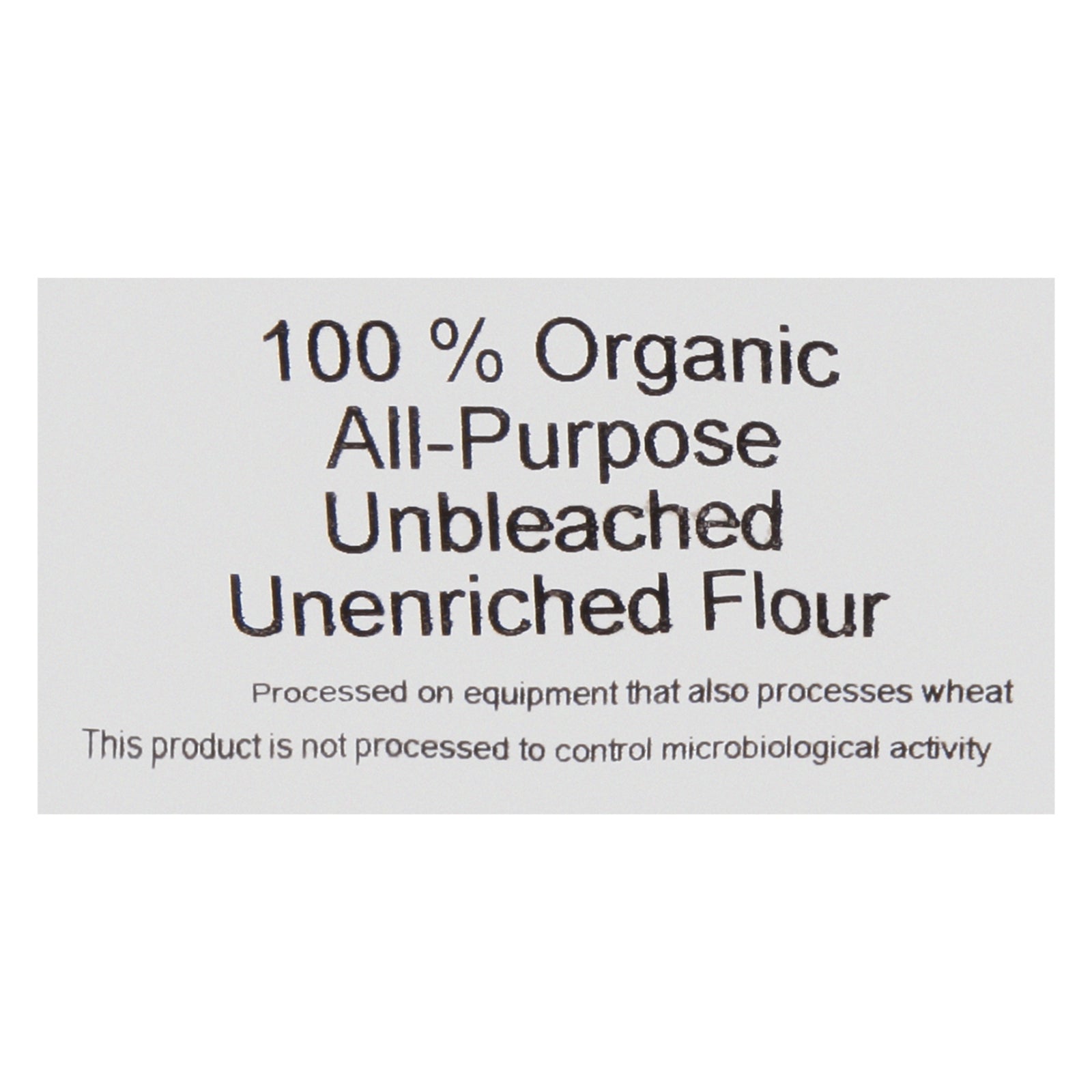 Heartland Mill Organic?flour All Purpose Unbleached - Single Bulk Item - 50lb