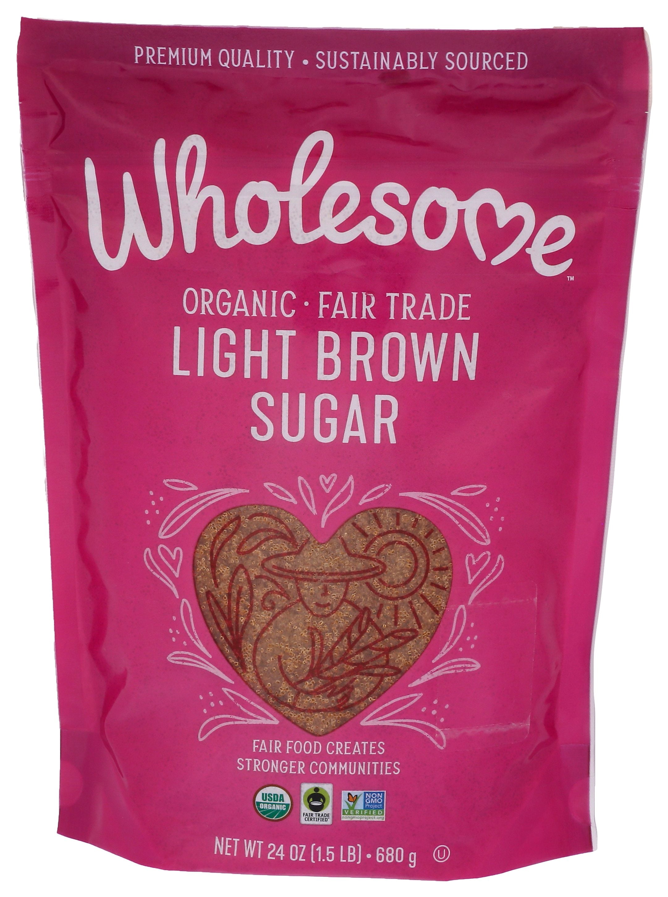 WHOLESOME SUGAR BROWN LITE ORG FTC - Case of 3