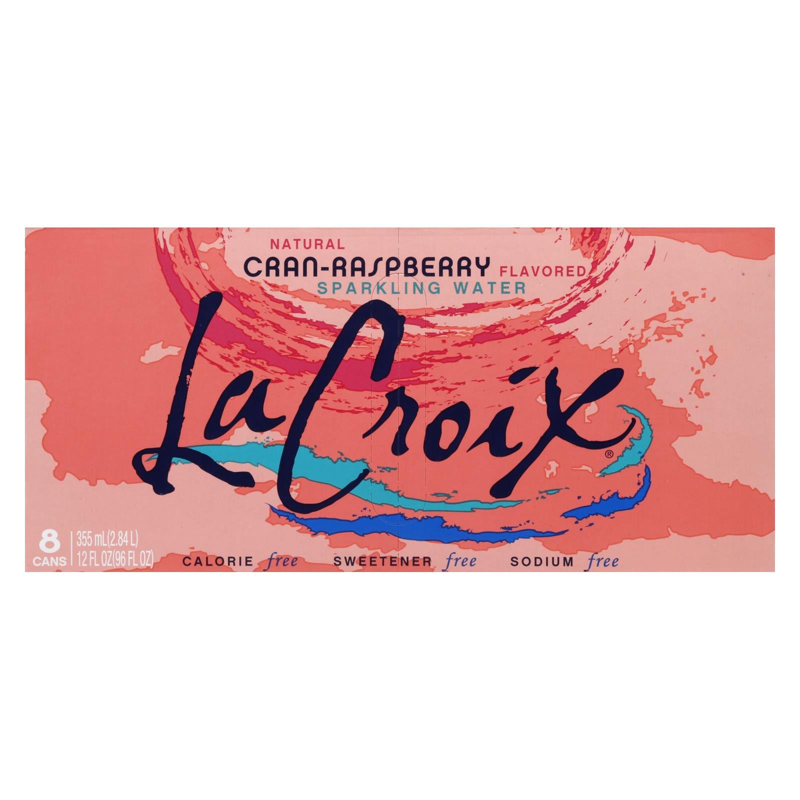 Lacroix Sparkling Water - Cran-raspberry - Case Of 3 - 12 Fl Oz.