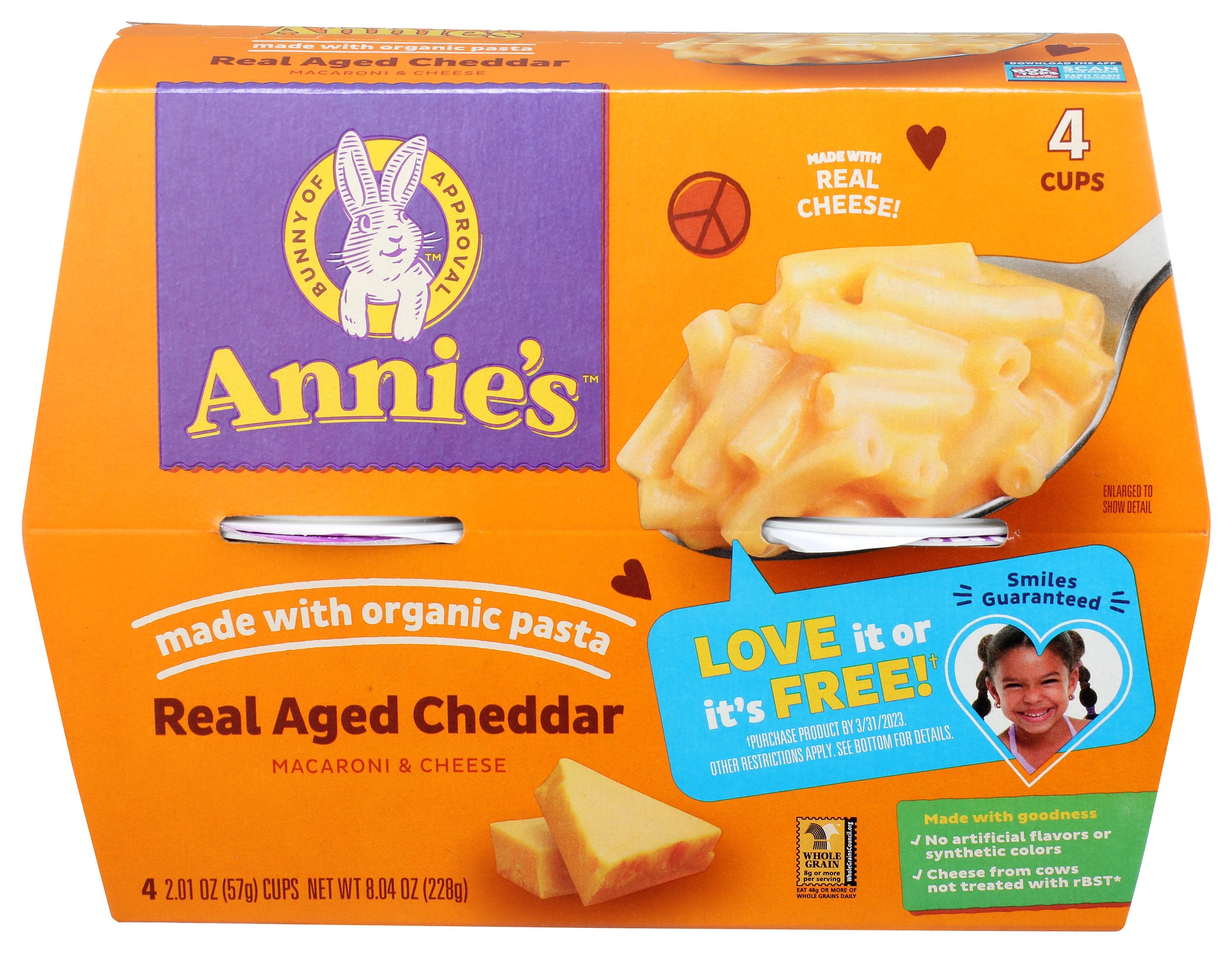 ANNIES HOMEGROWN PASTA MAC CHSE AGD CHDR - Case of 6