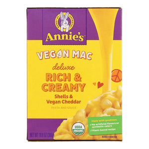 Annie's Homegrown - Delx Mac&chse Vegan - Case Of 12-10.8 Oz