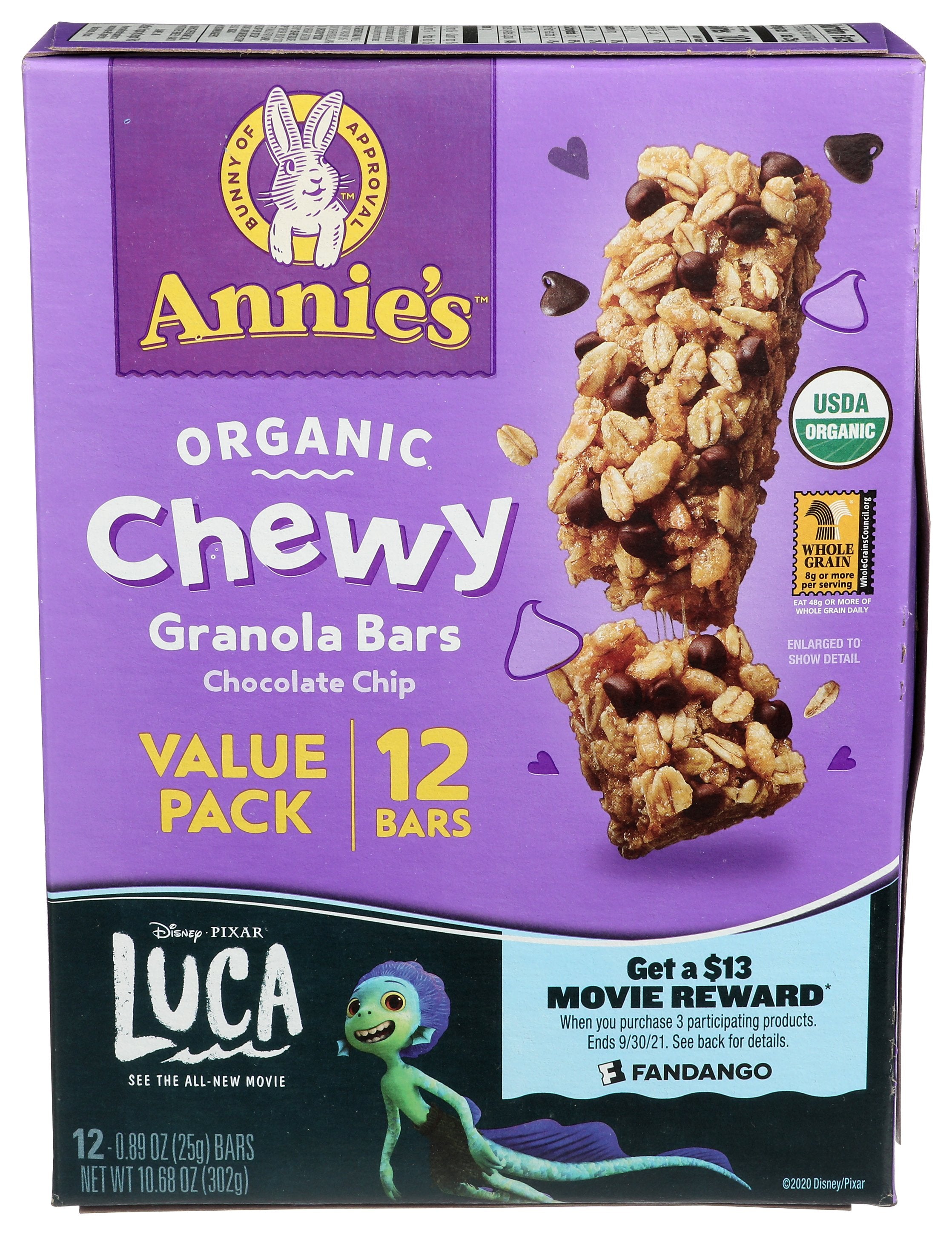 ANNIES HOMEGROWN BAR GRNOLA CHWY CHOC CHP - Case of 6