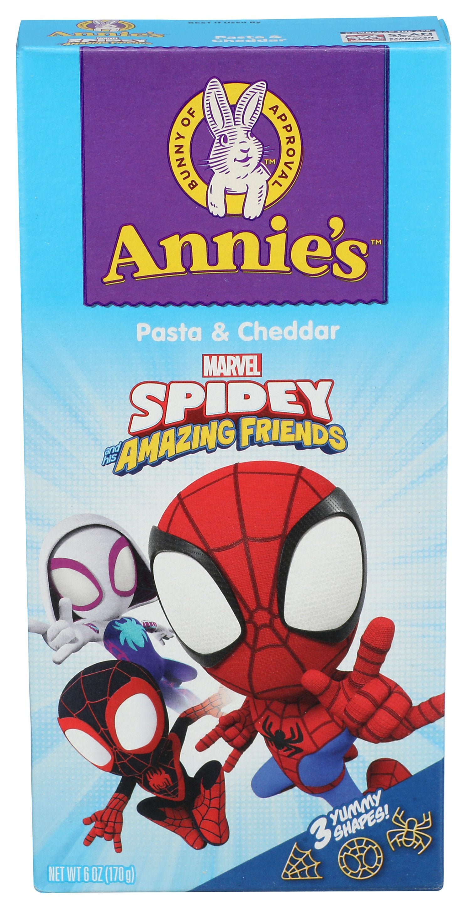 ANNIES HOMEGROWN MAC & CHEESE SPIDEY ORG - Case of 12