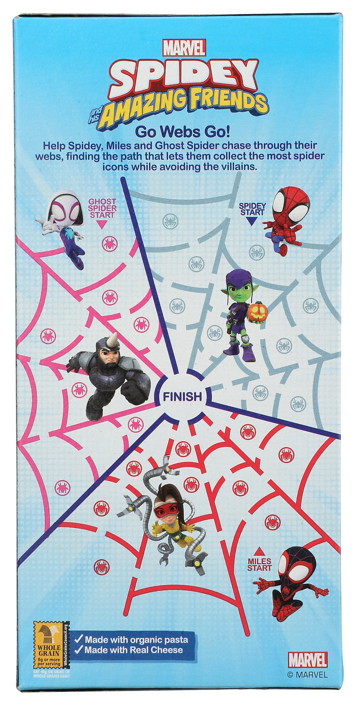 ANNIES HOMEGROWN MAC & CHEESE SPIDEY ORG - Case of 12