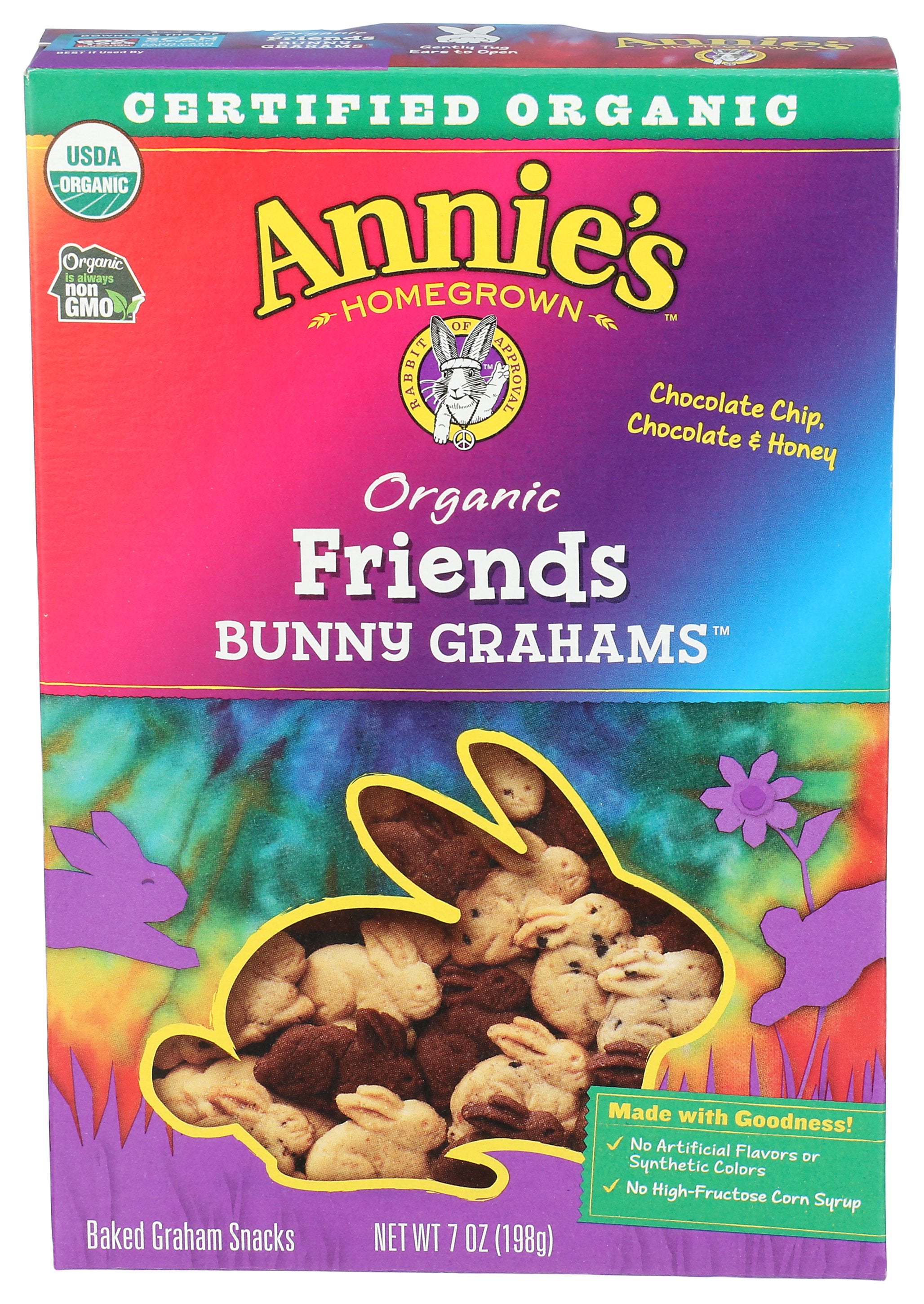 ANNIES HOMEGROWN COOKIE BUNNY GRAHAM FRIEND - Case of 3