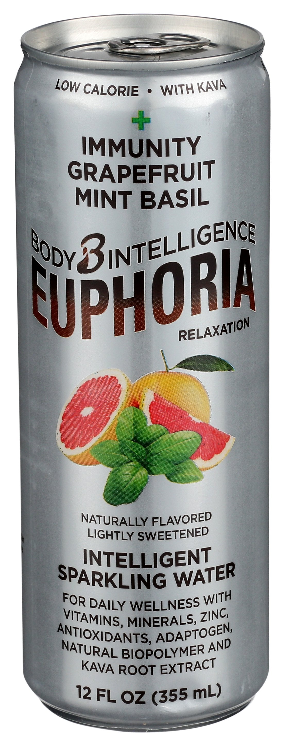 BODY IQ WATER SPRK GRAPEFRT BASIL - Case of 12