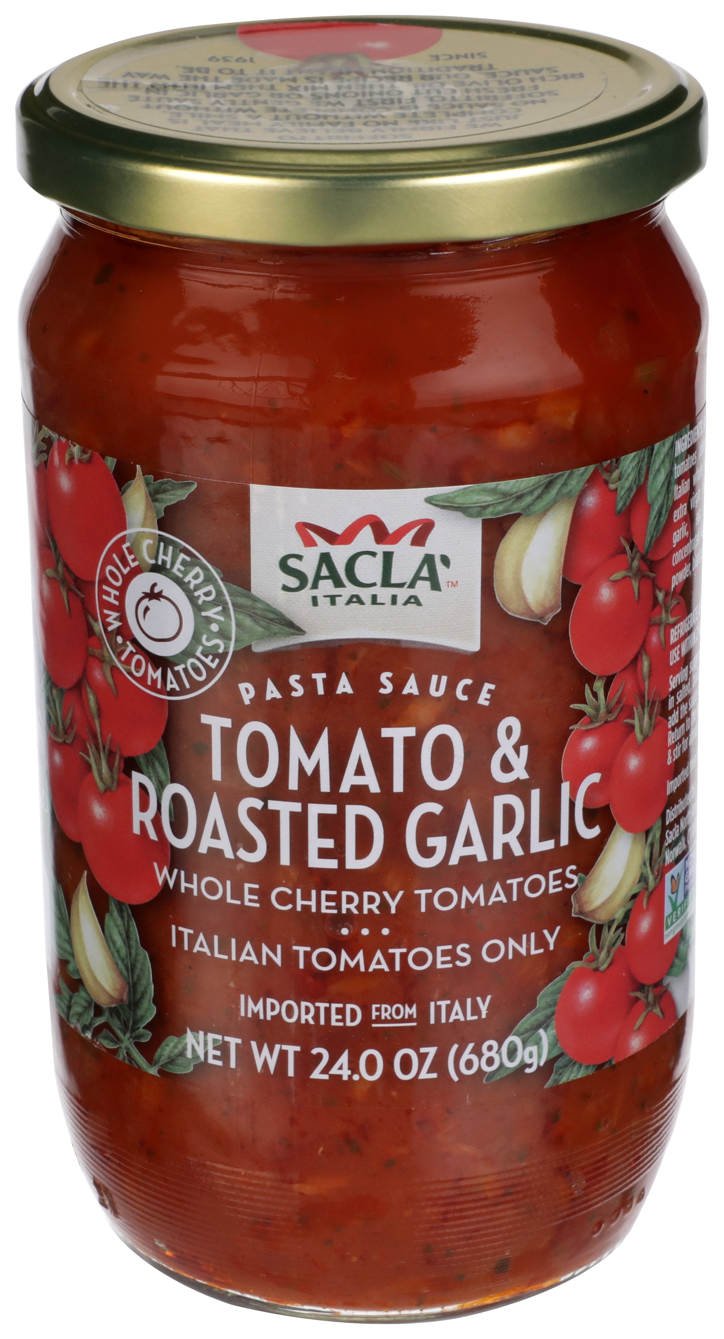 SACLA TOMATOS CHERRY RSTD GARLC - Case of 6