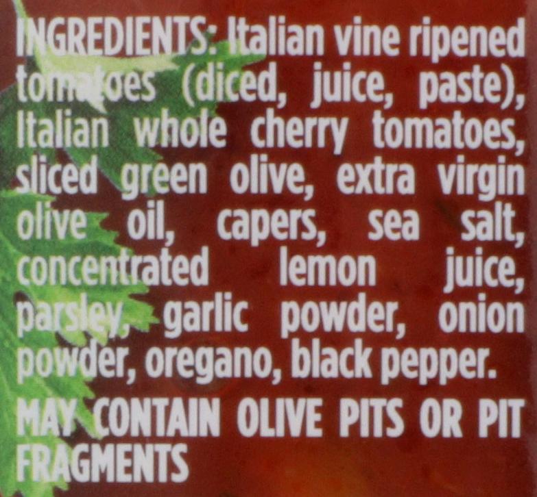 SACLA TOMATOS CHERRY N OLIVES - Case of 6