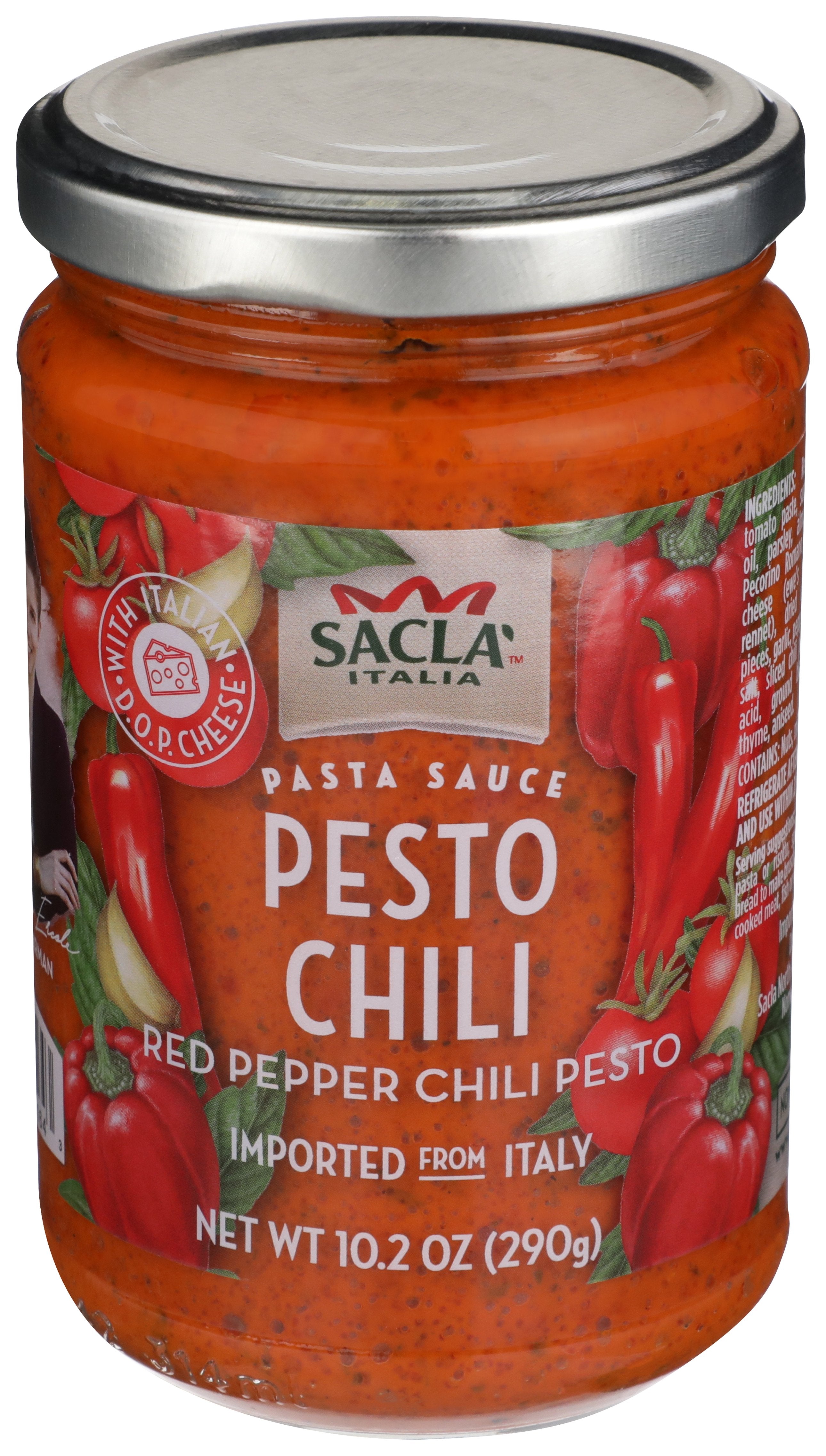 SACLA SAUCE PESTO CHILI - Case of 6