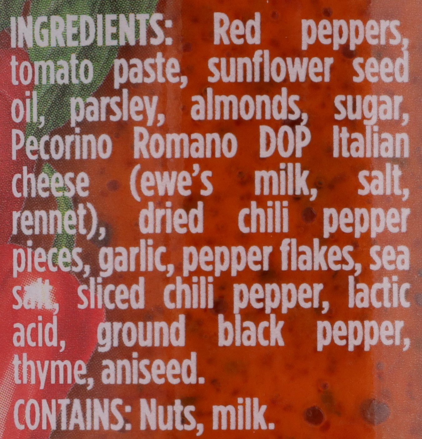 SACLA SAUCE PESTO CHILI - Case of 6