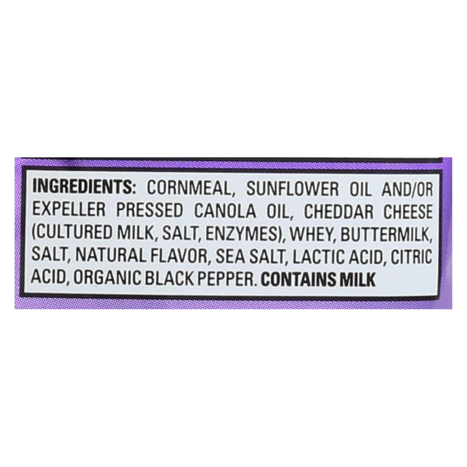 Pirate Brands Smart Puffs - With Real Wisconsin Cheddar - Case Of 12 - 4.5 Oz