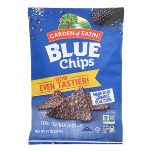 Garden Of Eatin' - Chips Chips Blue Corn - Case Of 12-10 Oz