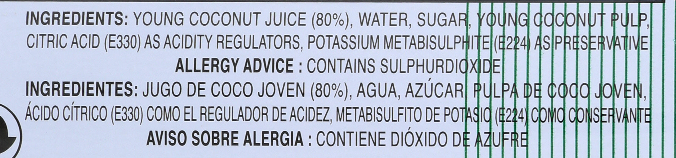 FOCO JUICE COCONUT - Case of 24 [JUICE COCONUT - 11.8 OZ]