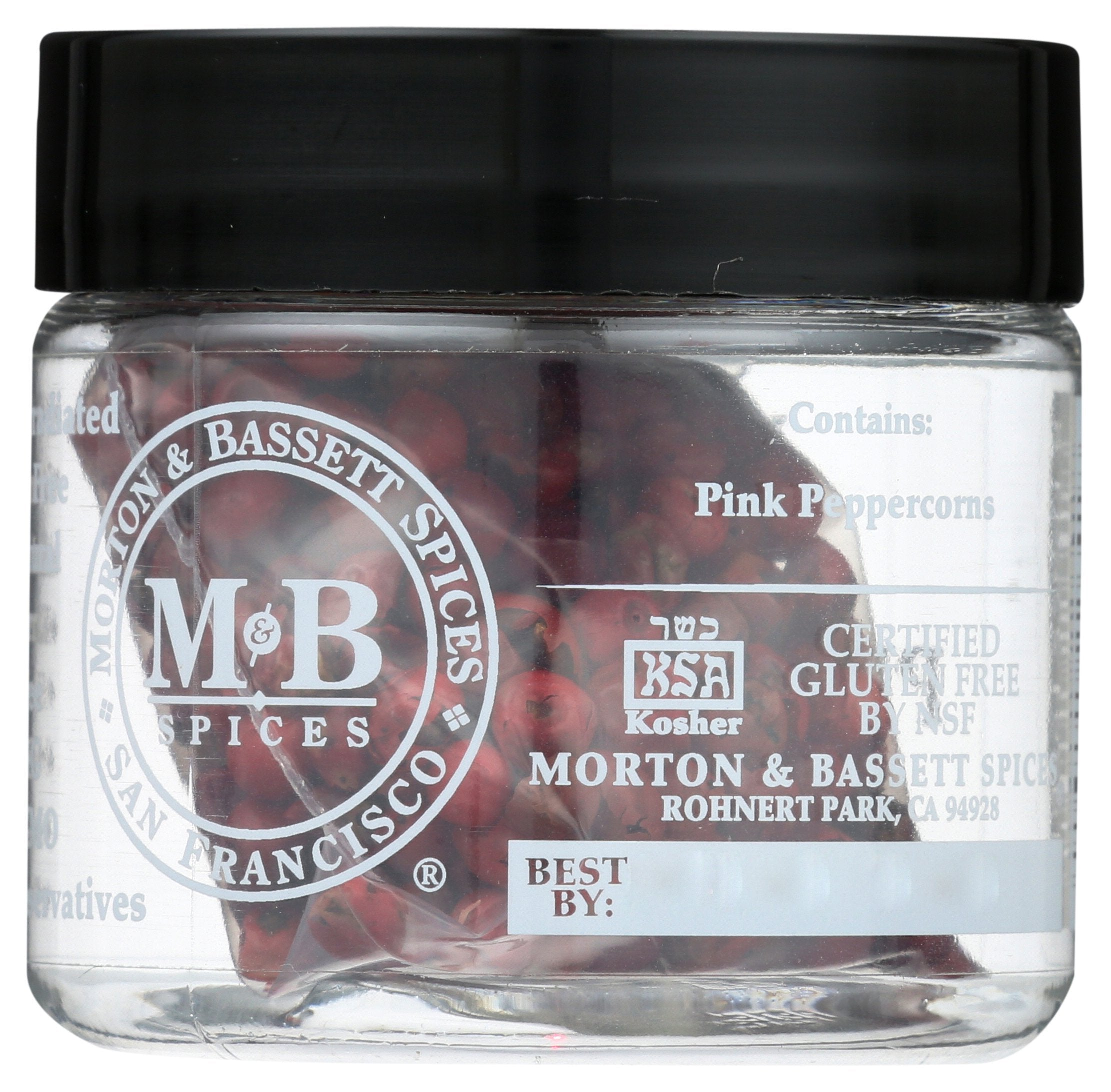 MORTON & BASSETT SEASONING PEPPERCORNS PNK - Case of 3