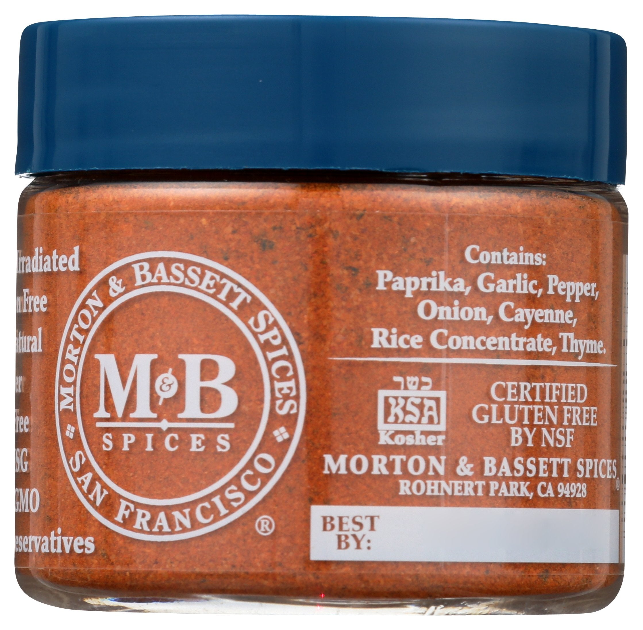 MORTON & BASSETT SEASONING BLACKENED - Case of 3