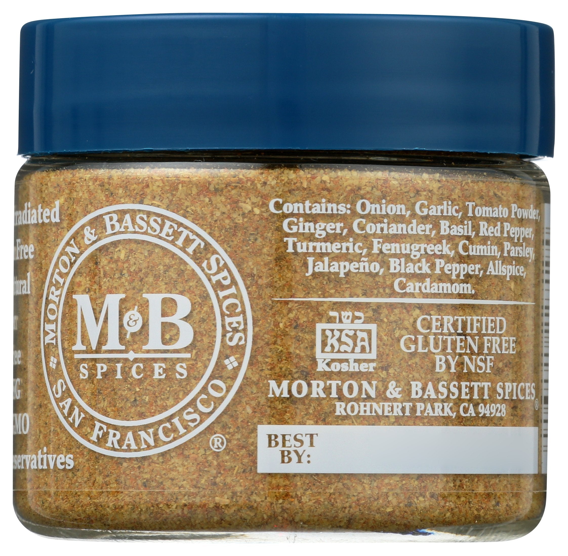 MORTON & BASSETT SEASONING CURRY THAI YEL - Case of 3