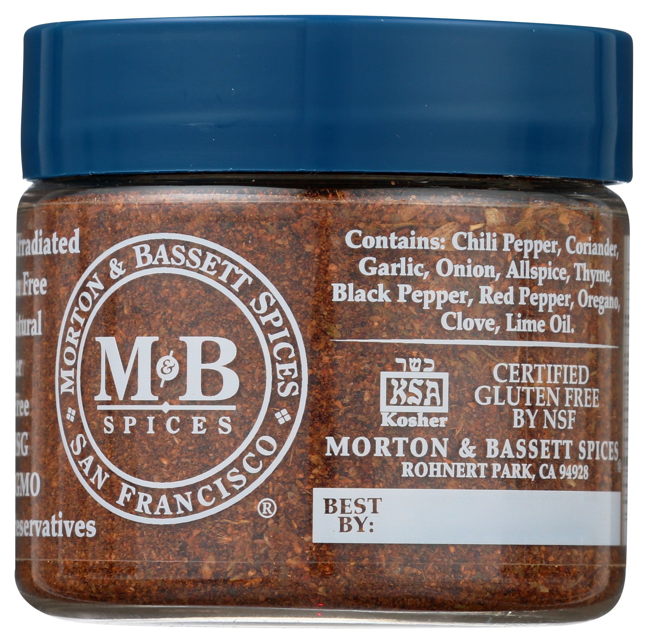 MORTON & BASSETT SEASONING JERK - Case of 3