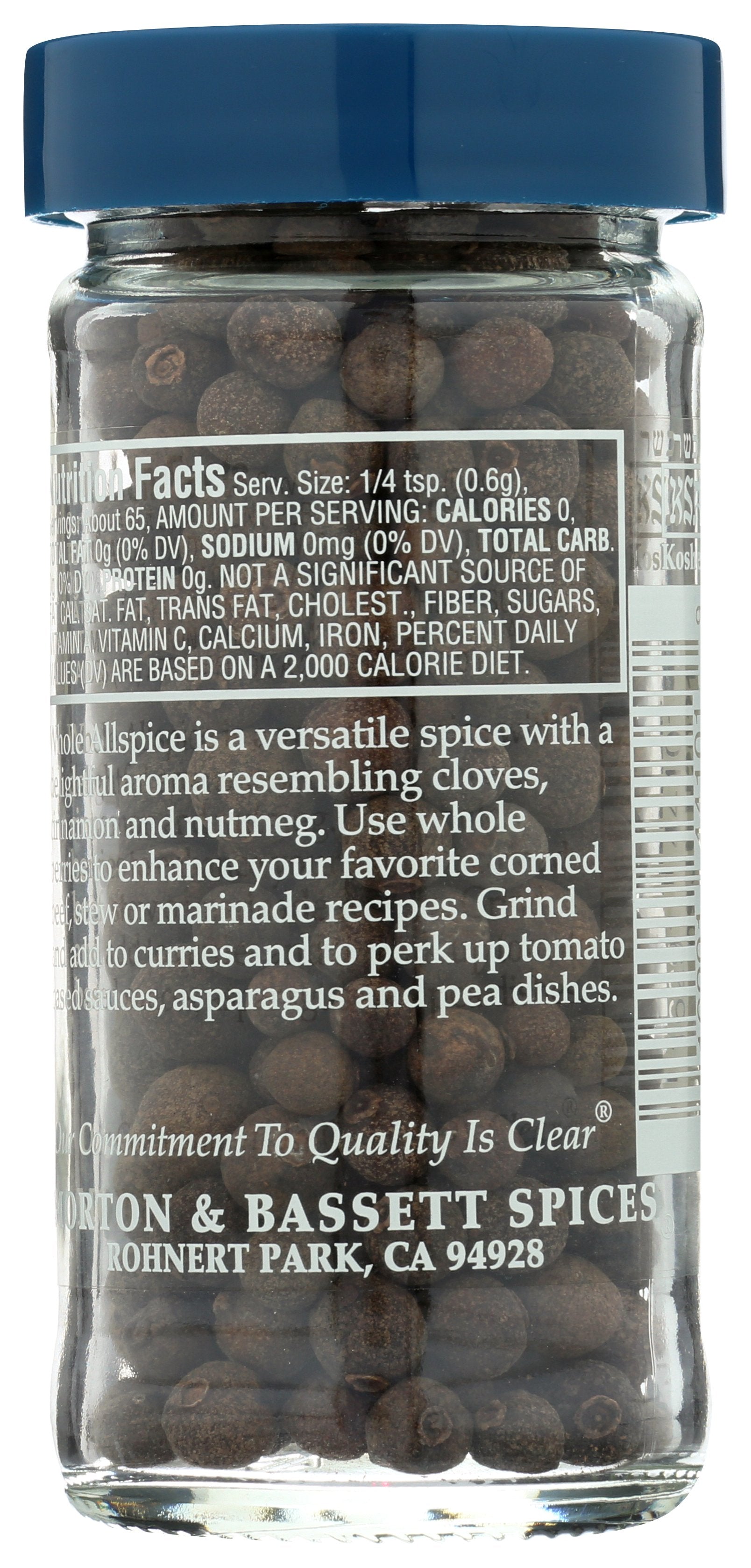 MORTON & BASSETT ALLSPICE - Case of 3