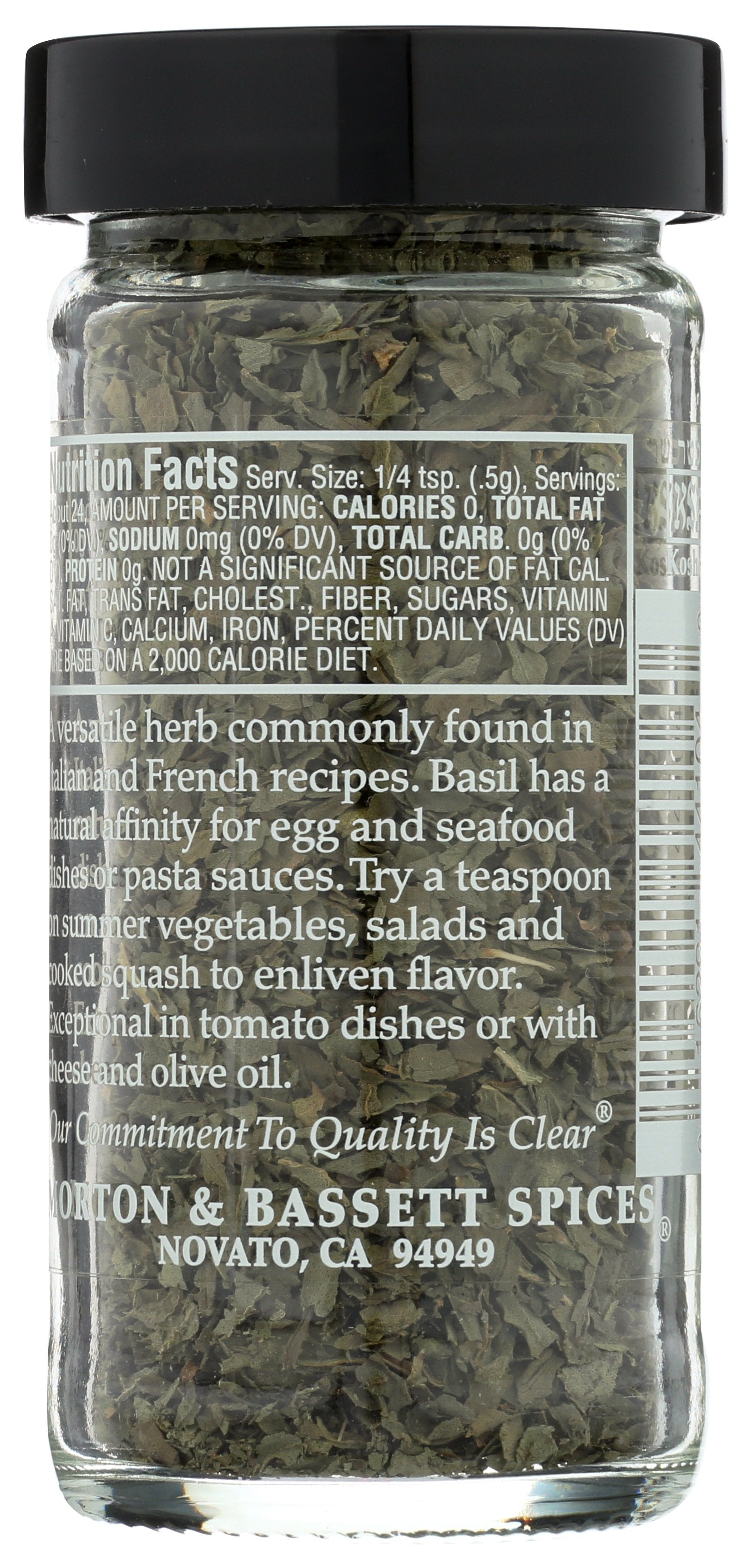 MORTON & BASSETT BASIL - Case of 3