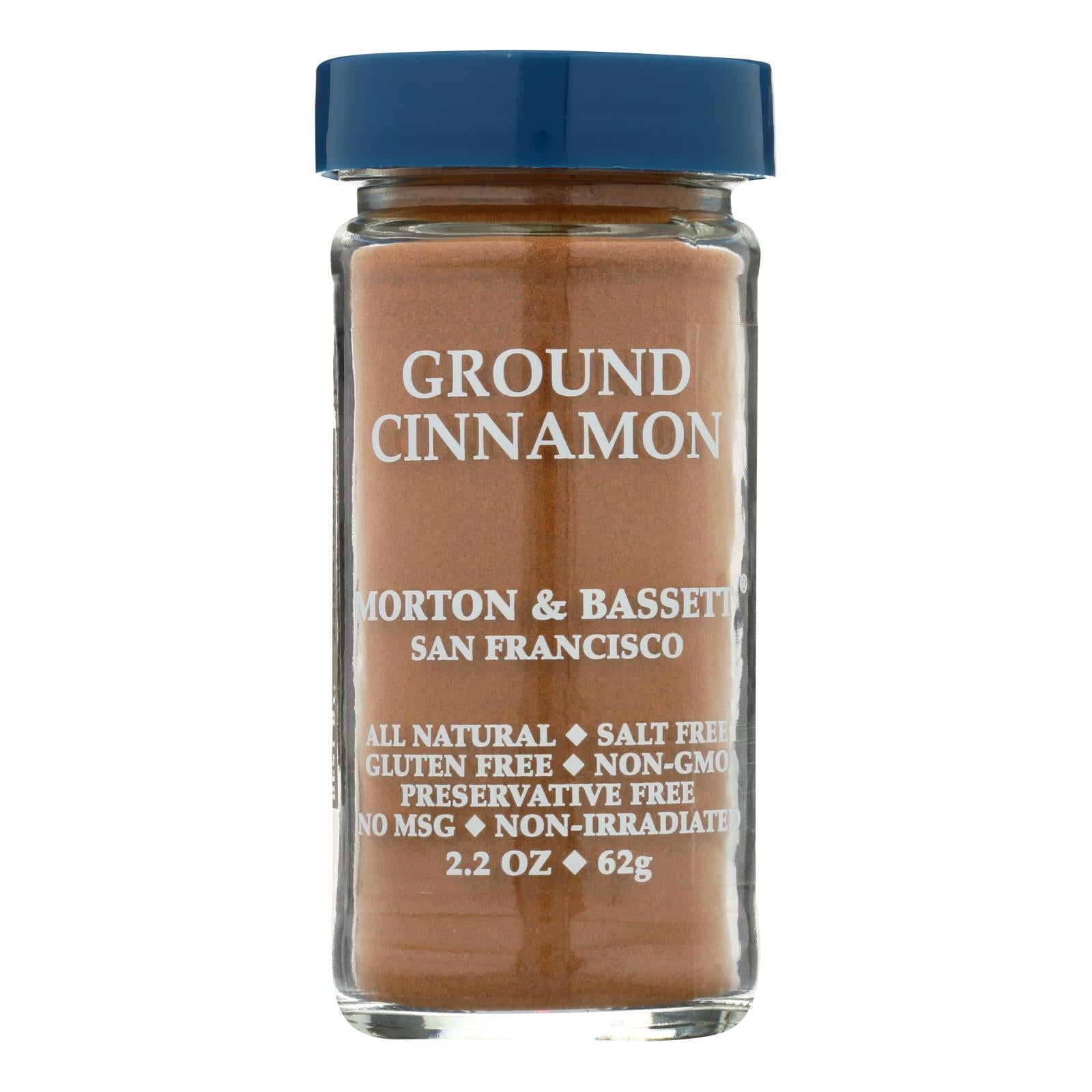 Morton And Bassett Seasoning - Cinnamon - Ground - 2.7 Oz - Case Of 3