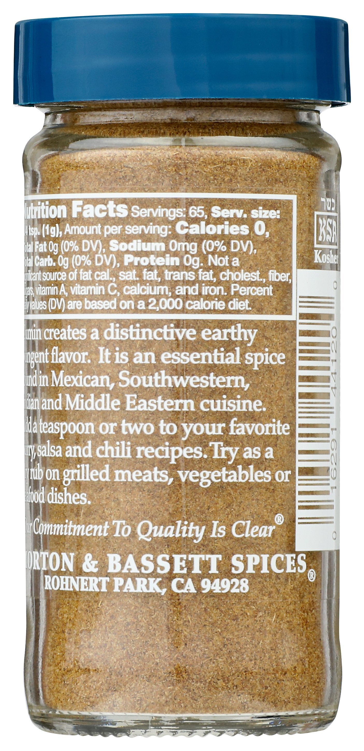 MORTON & BASSETT CUMIN GROUND - Case of 3