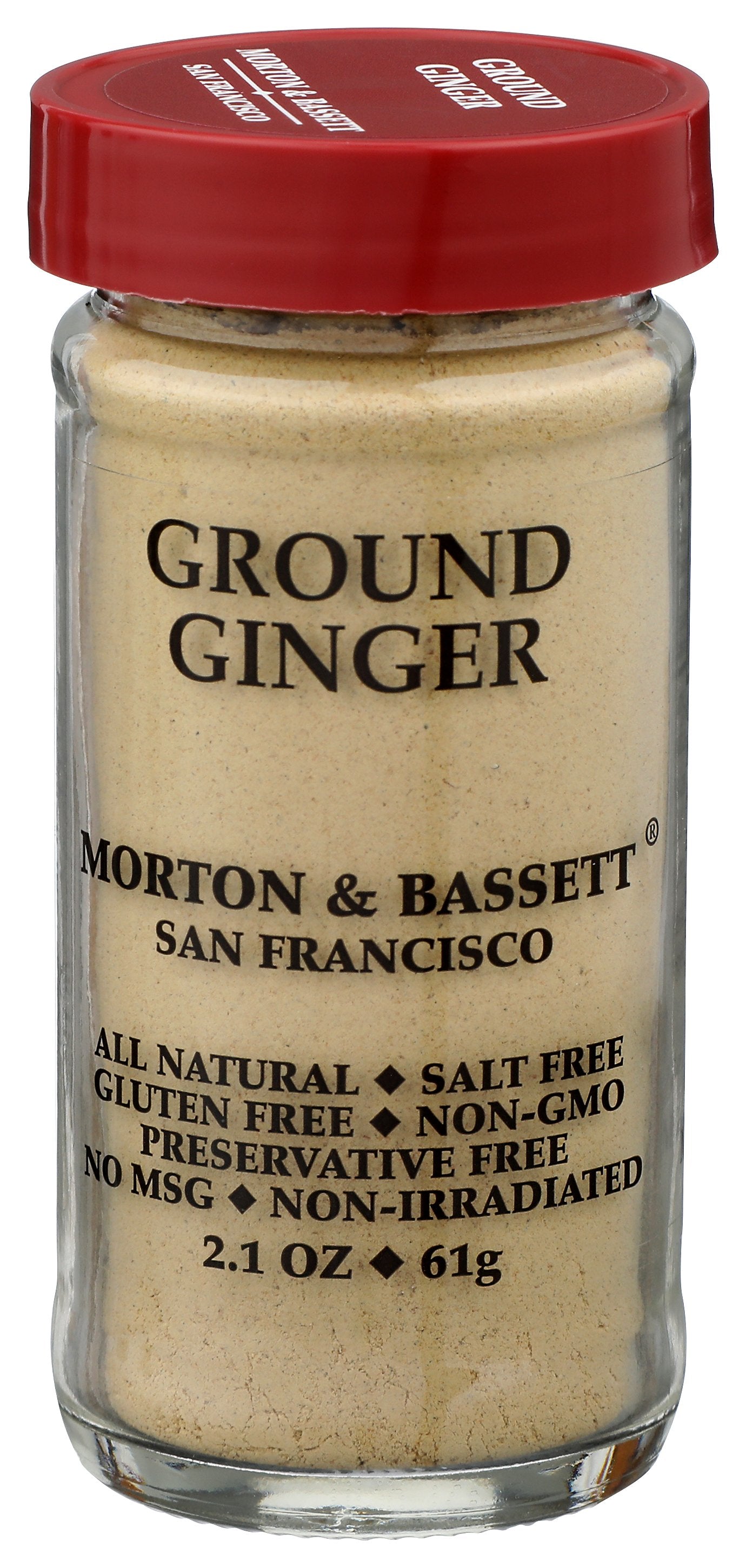 MORTON & BASSETT GINGER GROUND - Case of 3