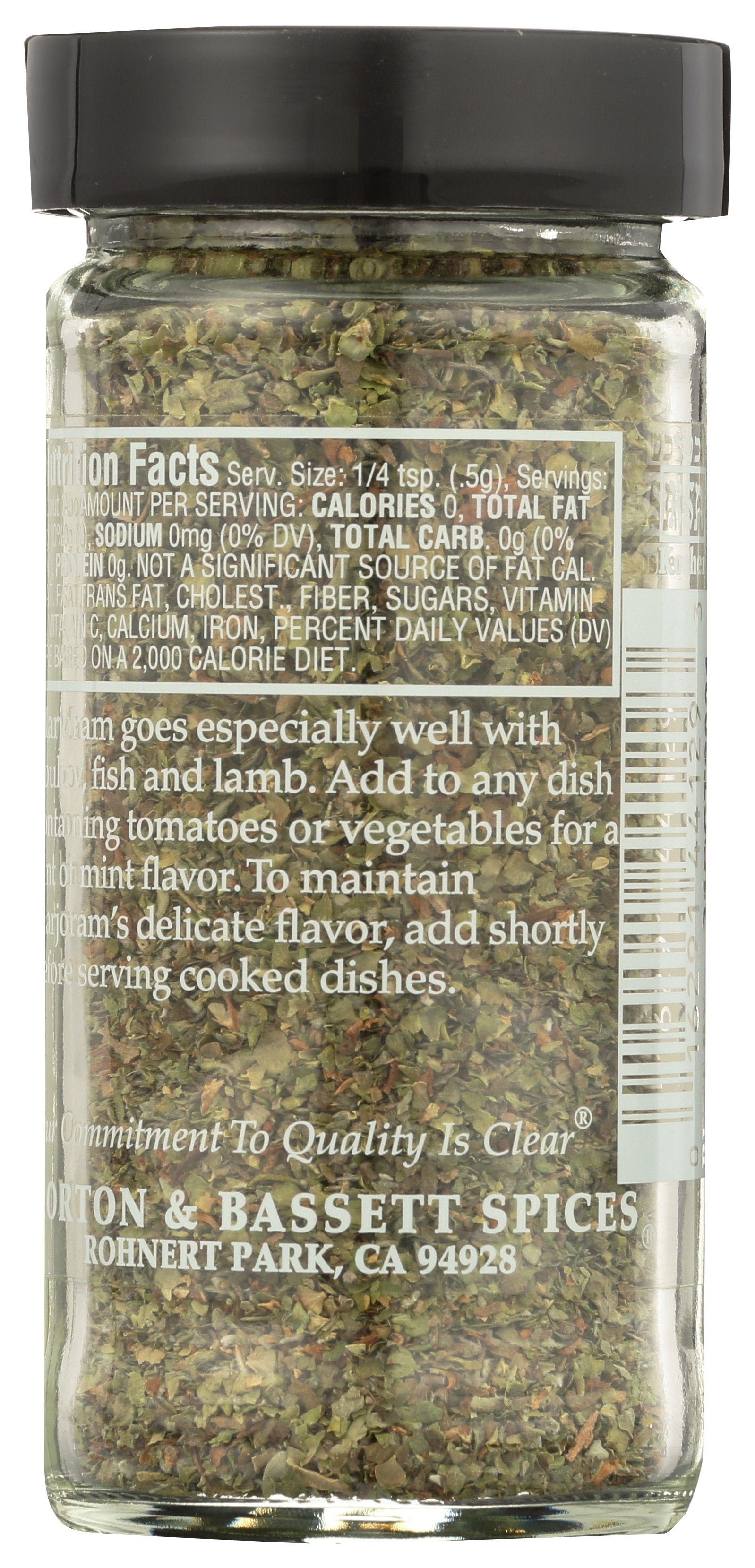 MORTON & BASSETT MARJORAM - Case of 3