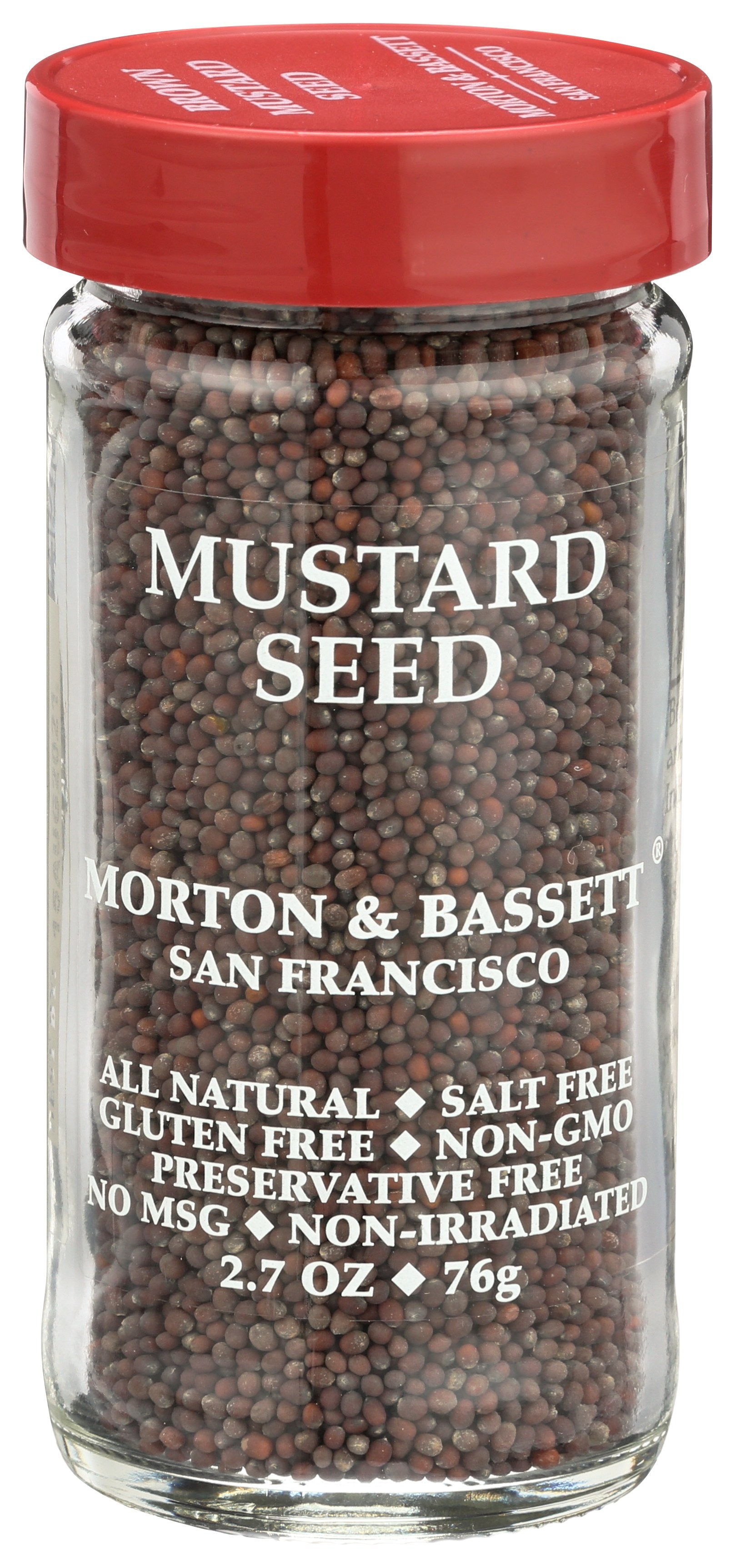MORTON & BASSETT MUSTARD SEED - Case of 3