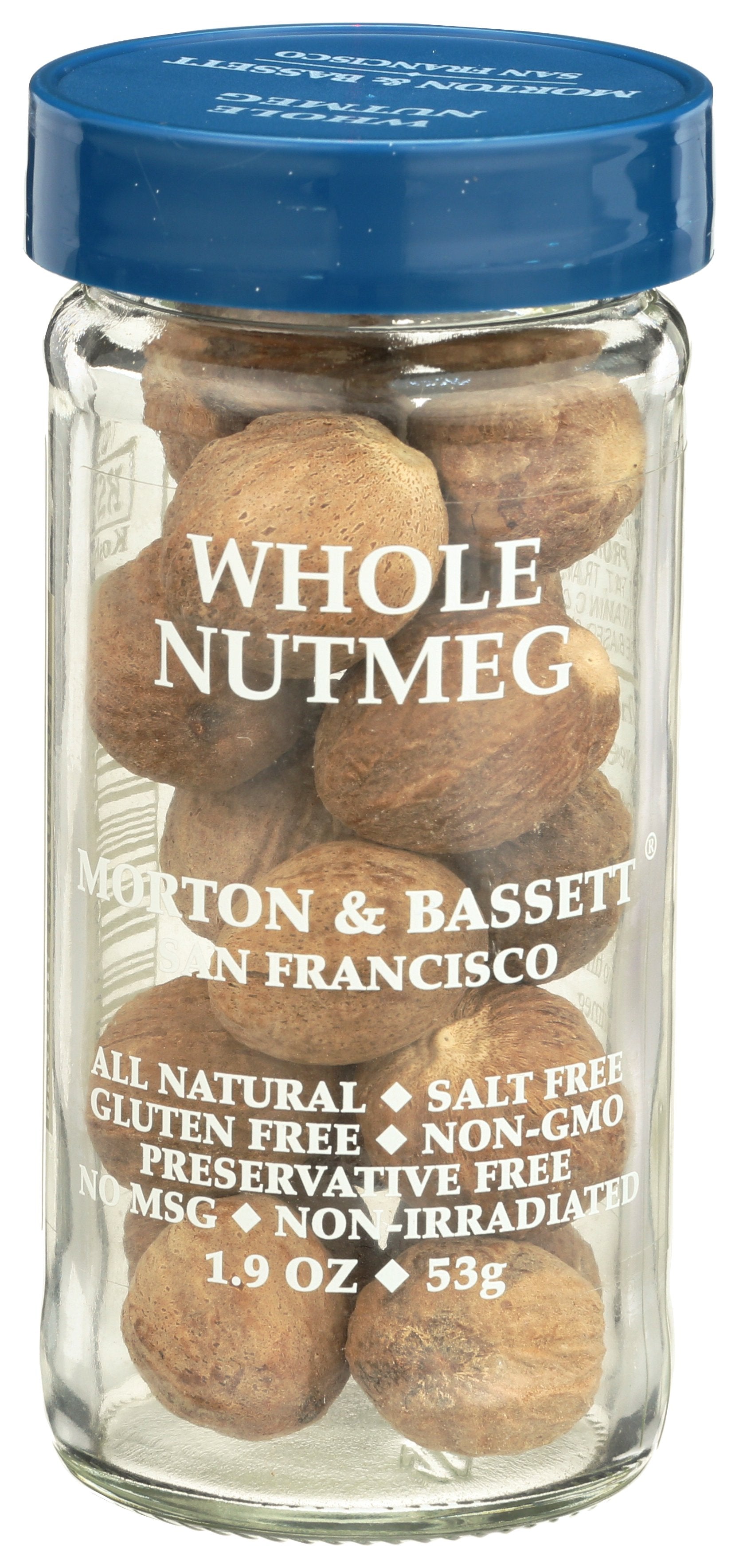 MORTON & BASSETT NUTMEG WHOLE - Case of 3
