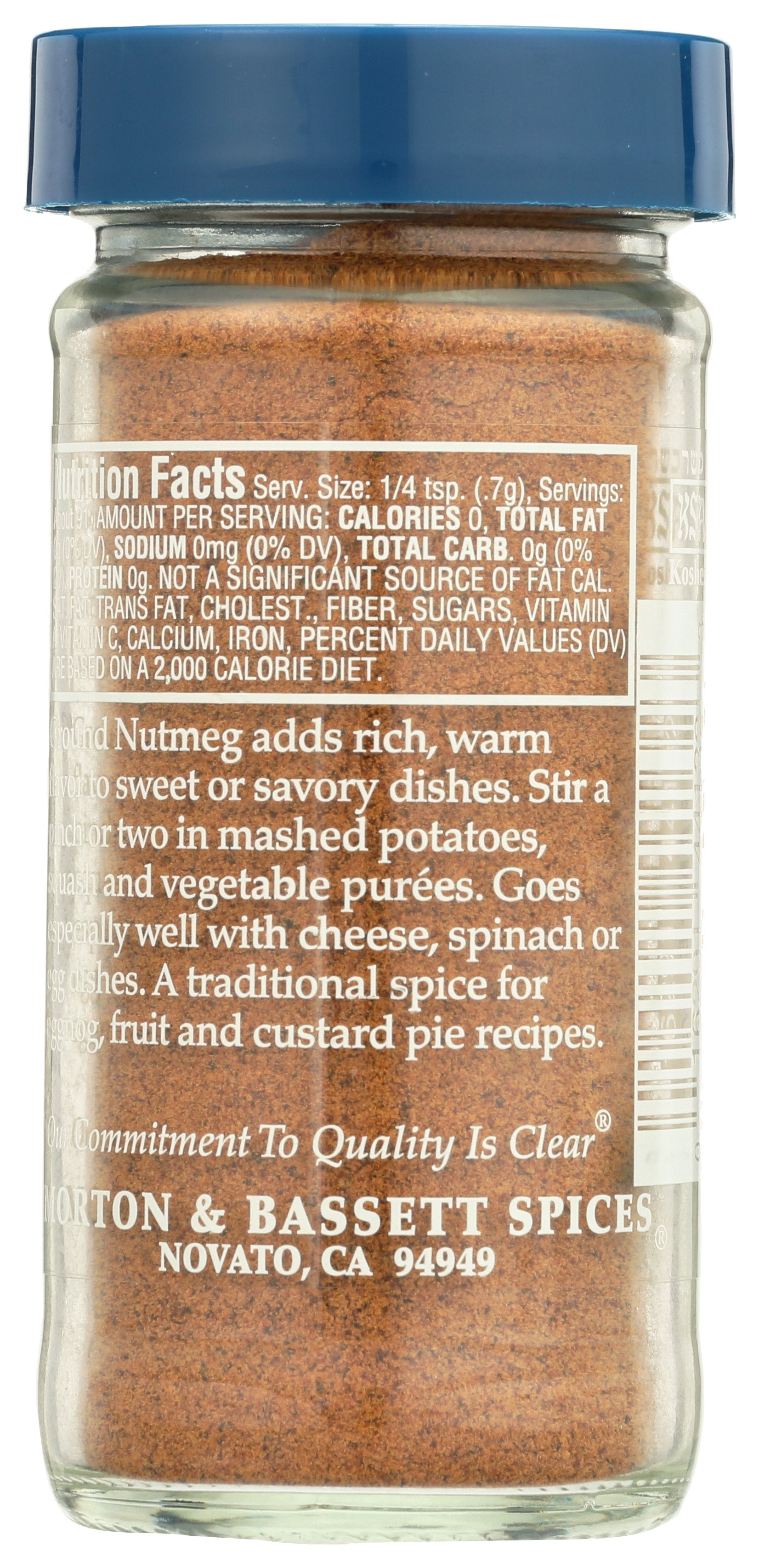 MORTON & BASSETT NUTMEG GROUND - Case of 3