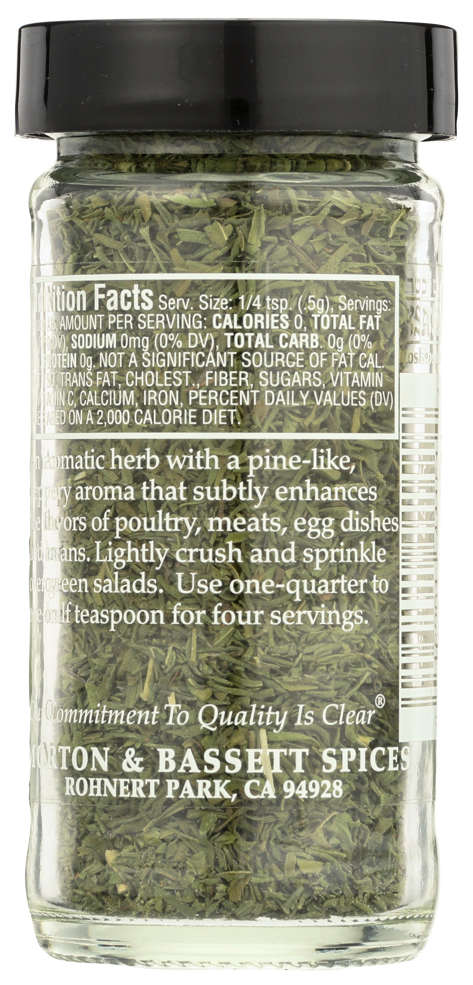 MORTON & BASSETT SAVORY - Case of 3