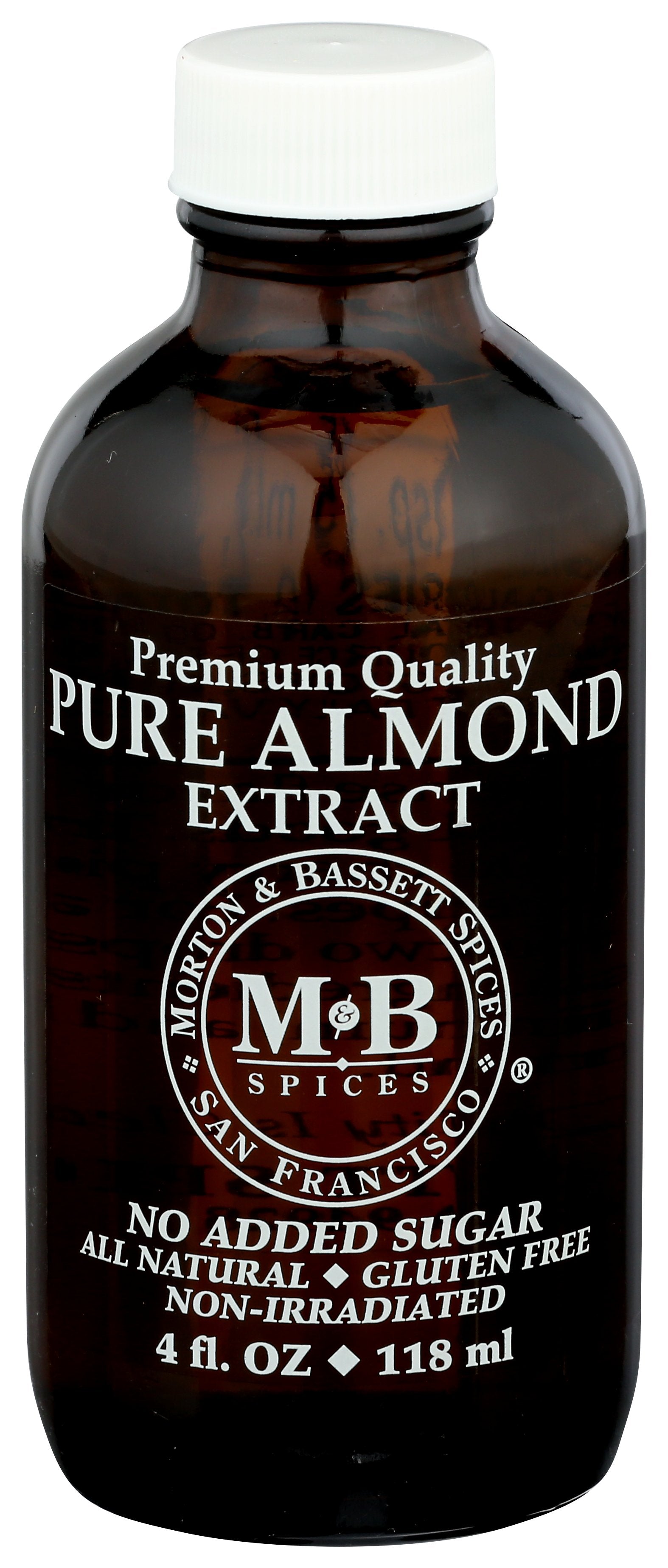 MORTON & BASSETT EXTRACT ALMOND PURE - Case of 3