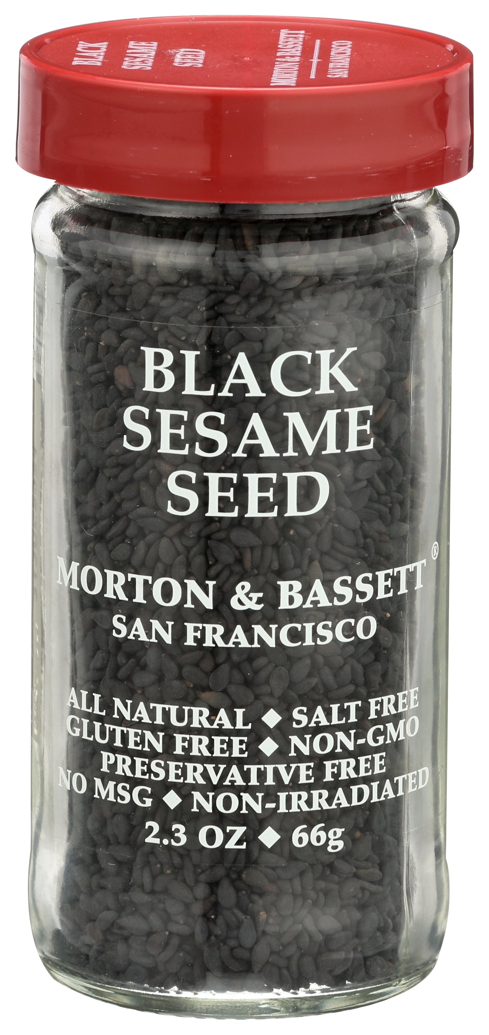 MORTON & BASSETT SESAME SEED BLK - Case of 3