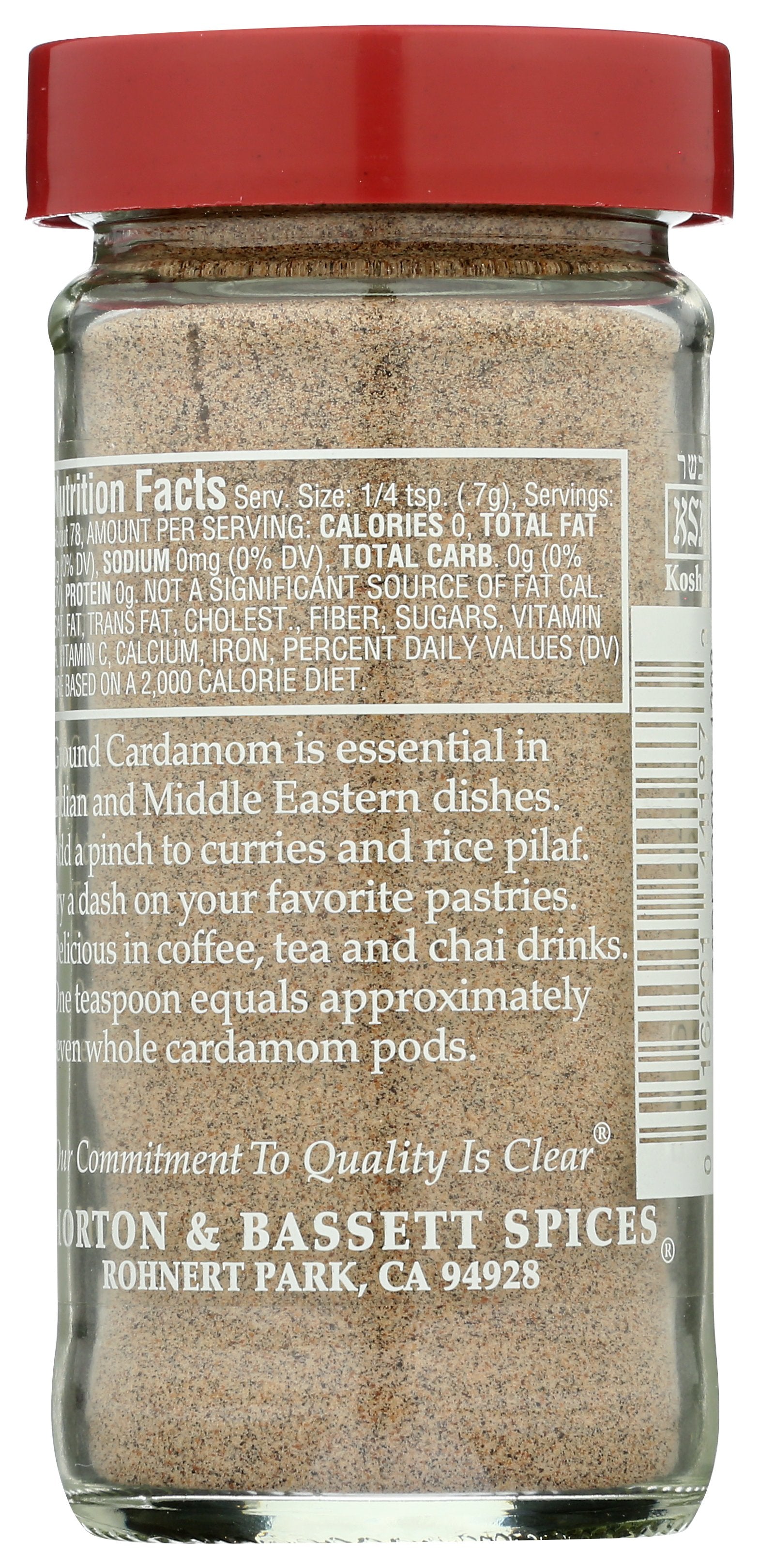 MORTON & BASSETT CARDAMON GRND - Case of 3