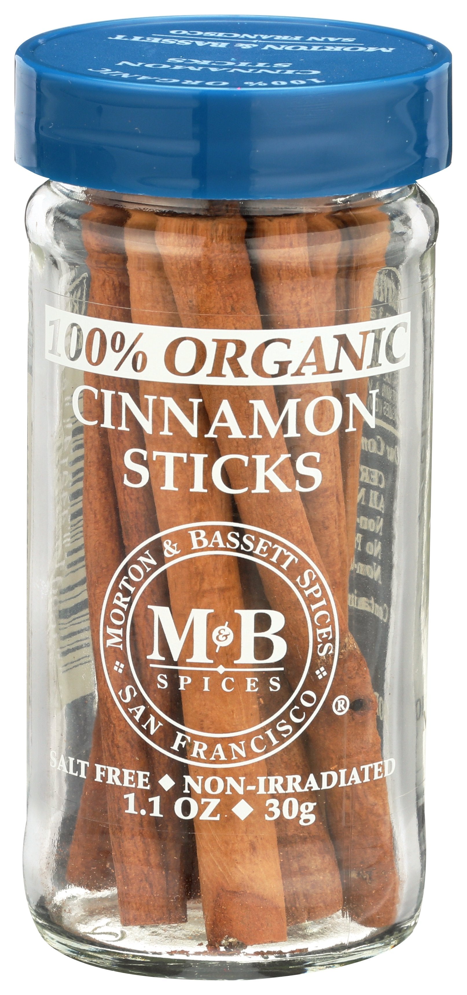 MORTON & BASSETT CINNAMON STIX ORG - Case of 3