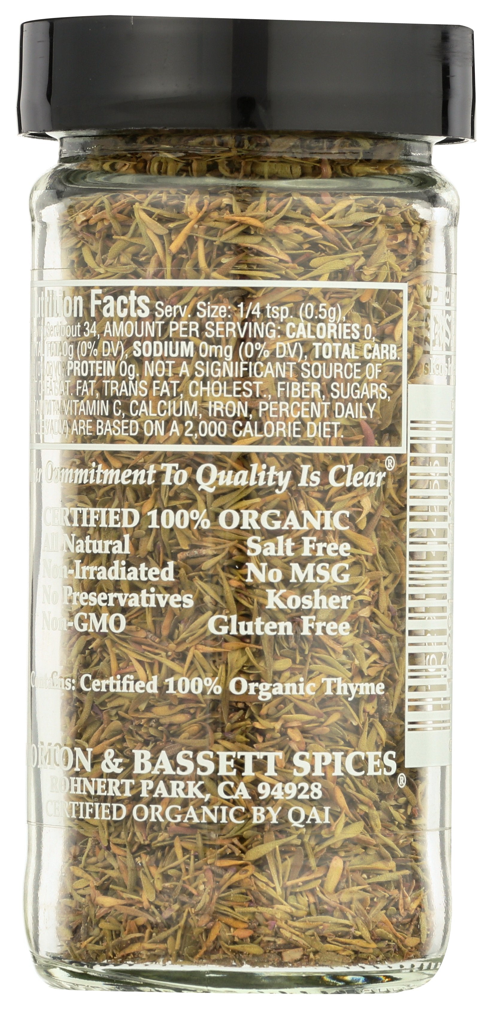 MORTON & BASSETT THYME ORG - Case of 3