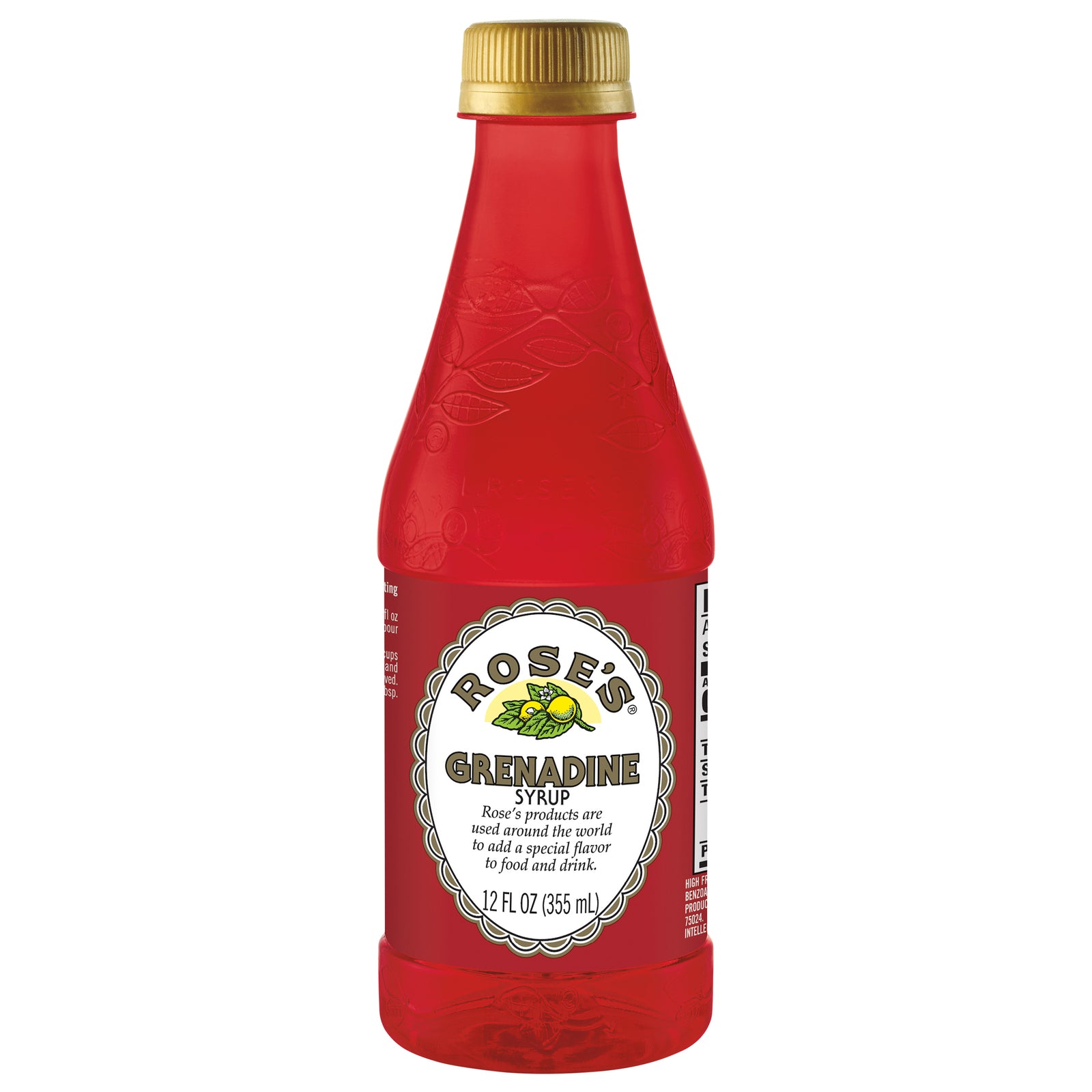 Rose's - Mixed Grenadine Syrup - Case of 6-12 Fluid Ounces