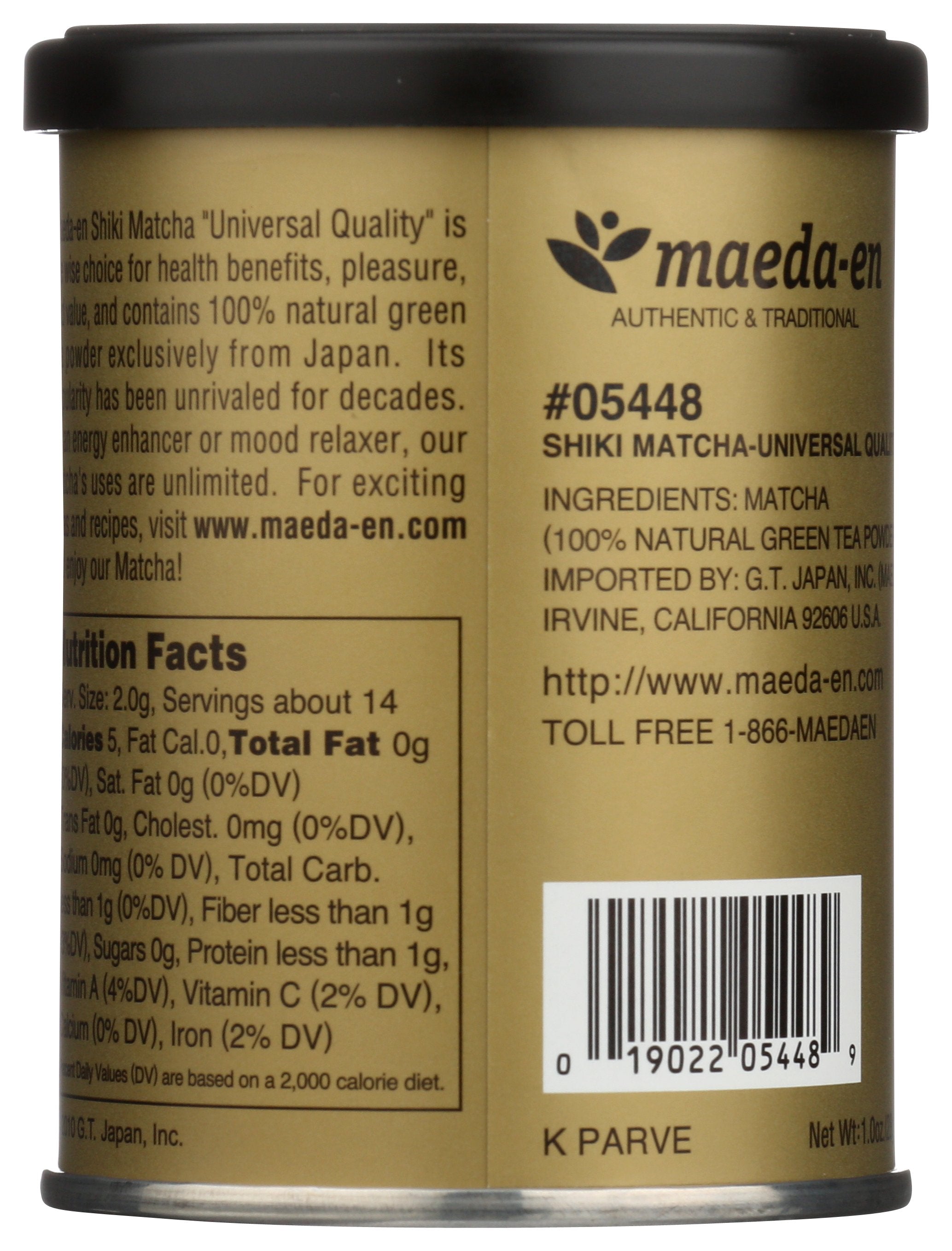 MAEDA EN TEA PWDR GRN SHIKI MATCHA - Case of 12