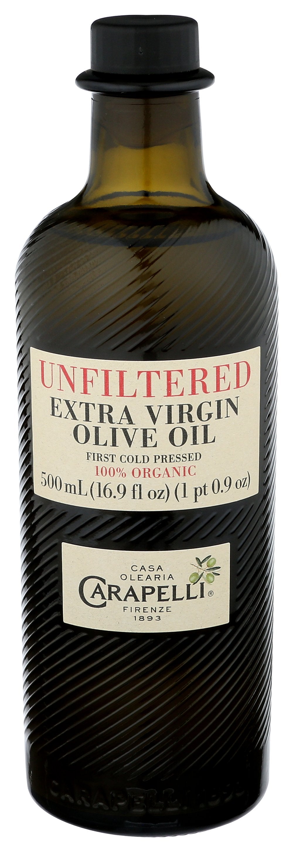 CARAPELLI EVOO UNFILTERED ORG - Case of 6