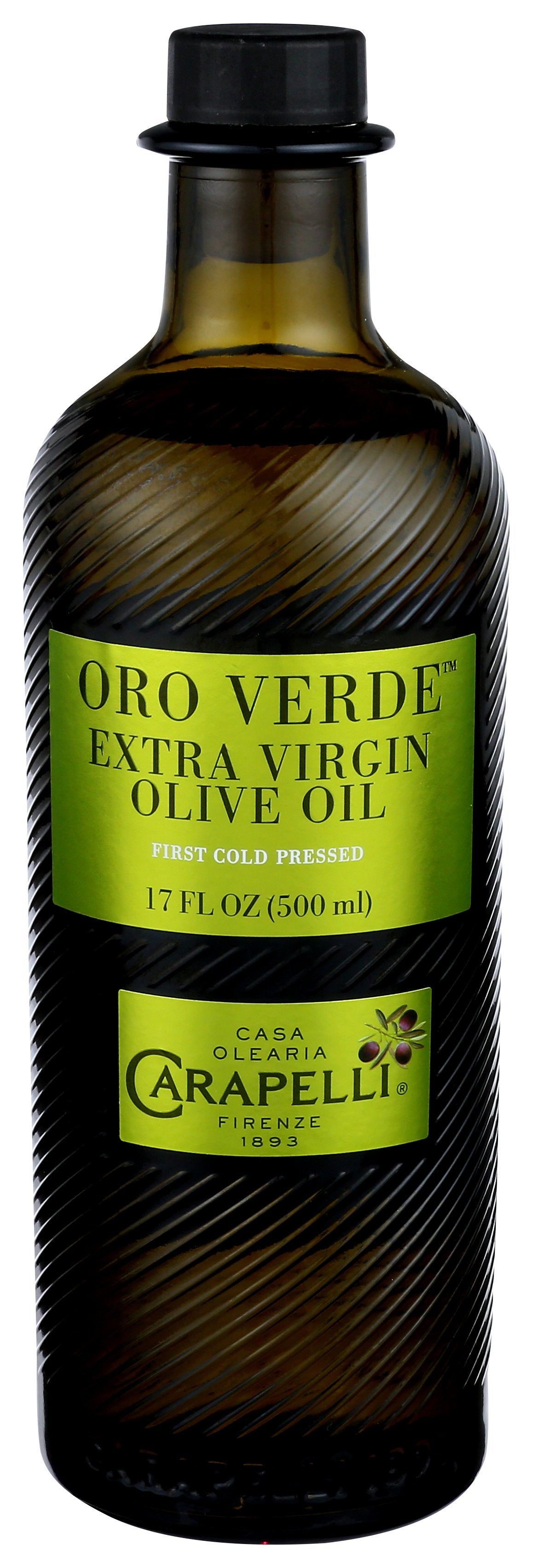 CARAPELLI OILVE OIL EVOO ORO VERDE - Case of 6