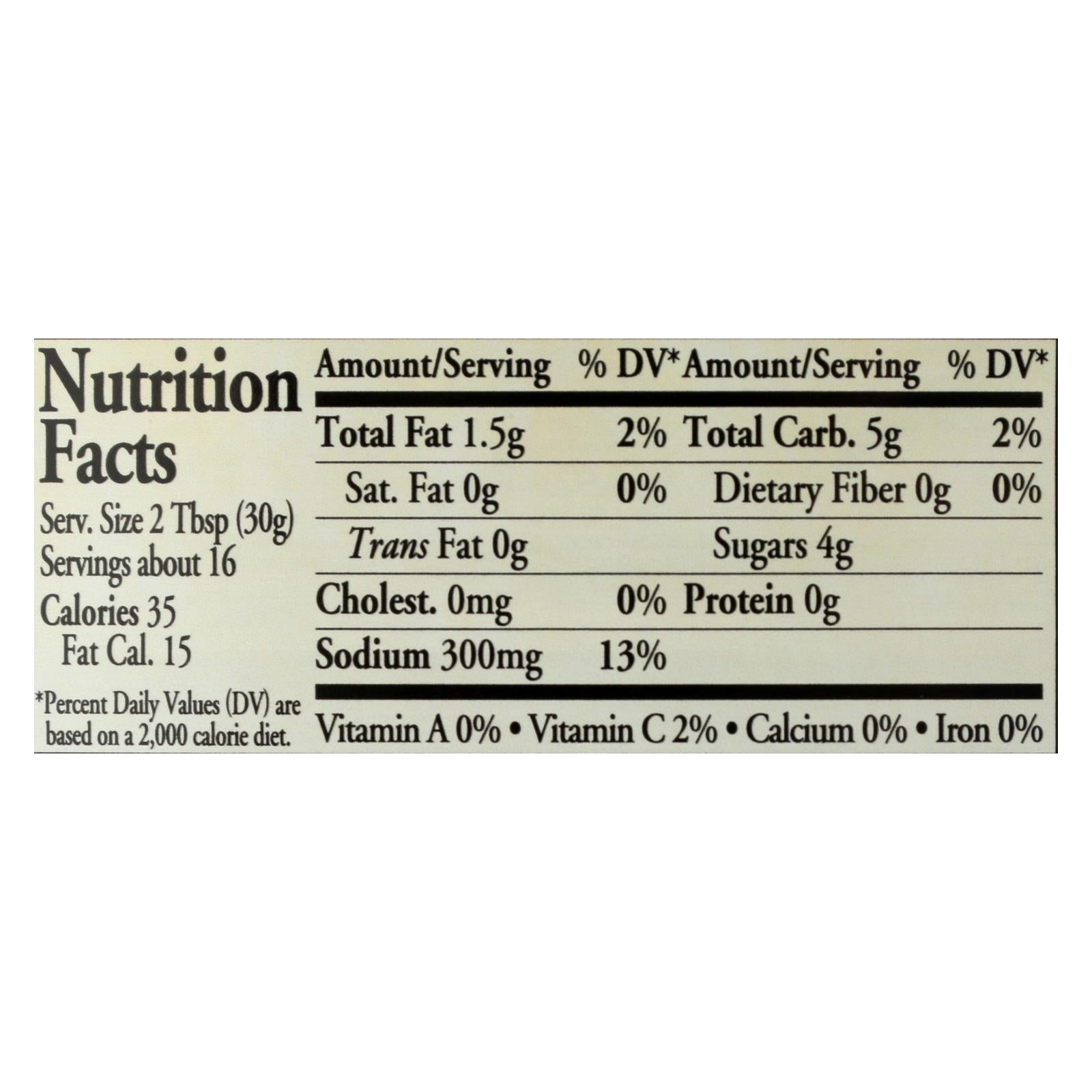 Newman's Own Dressing - Case of 6 - 16 OZ