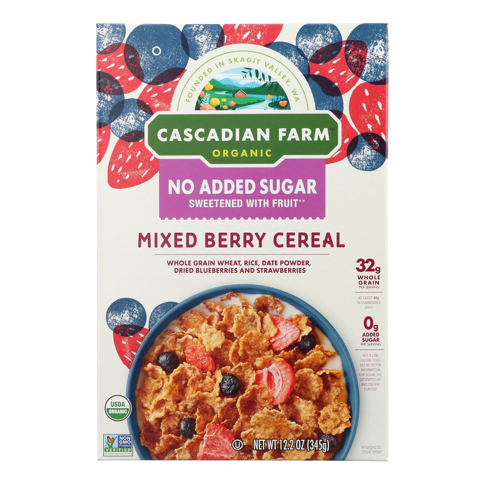 Cascadian Farm - Cereal Mixed Berry - Case Of 10-12.2 Oz