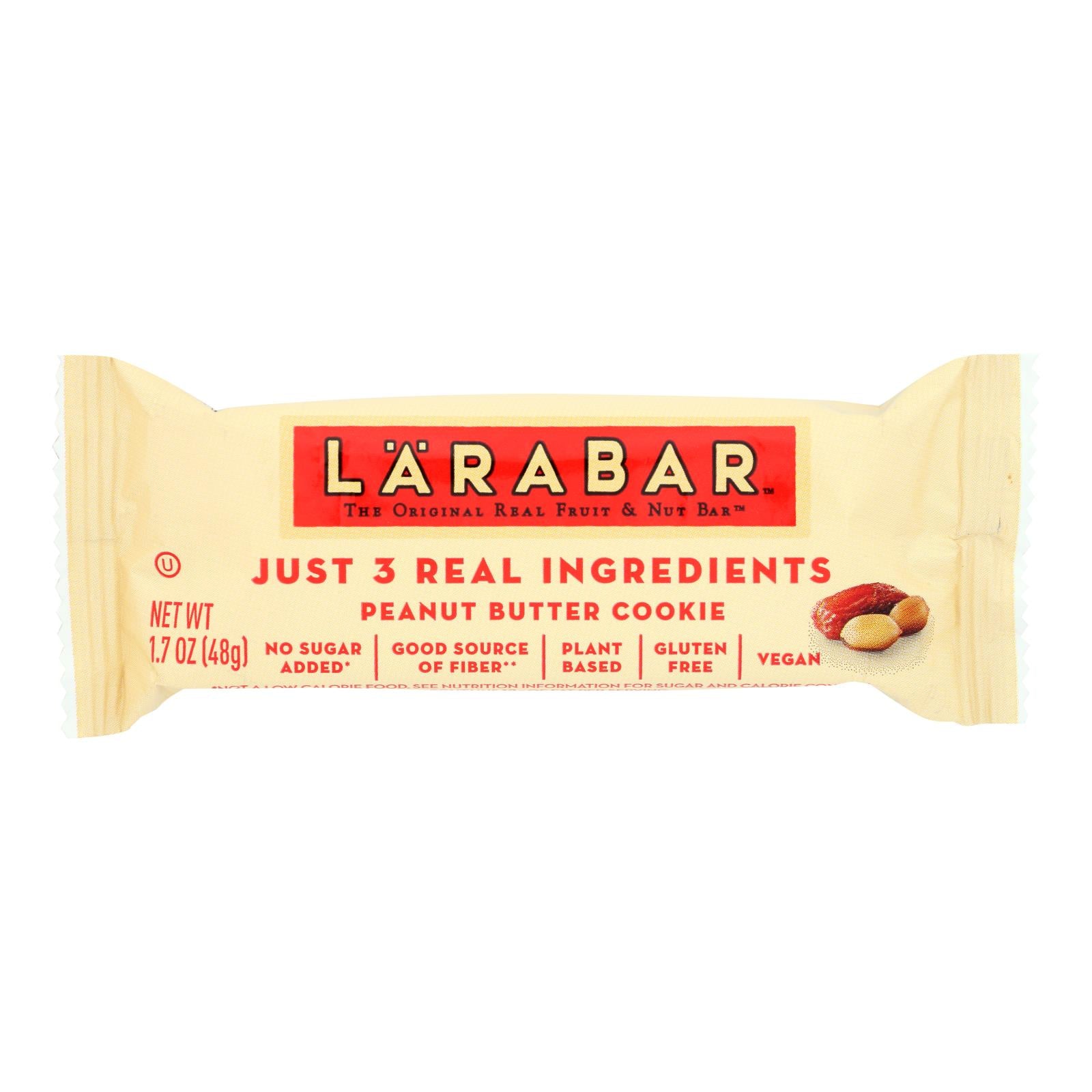 Larabar - Peanut Butter Cookie - Case Of 16 - 1.7 Oz