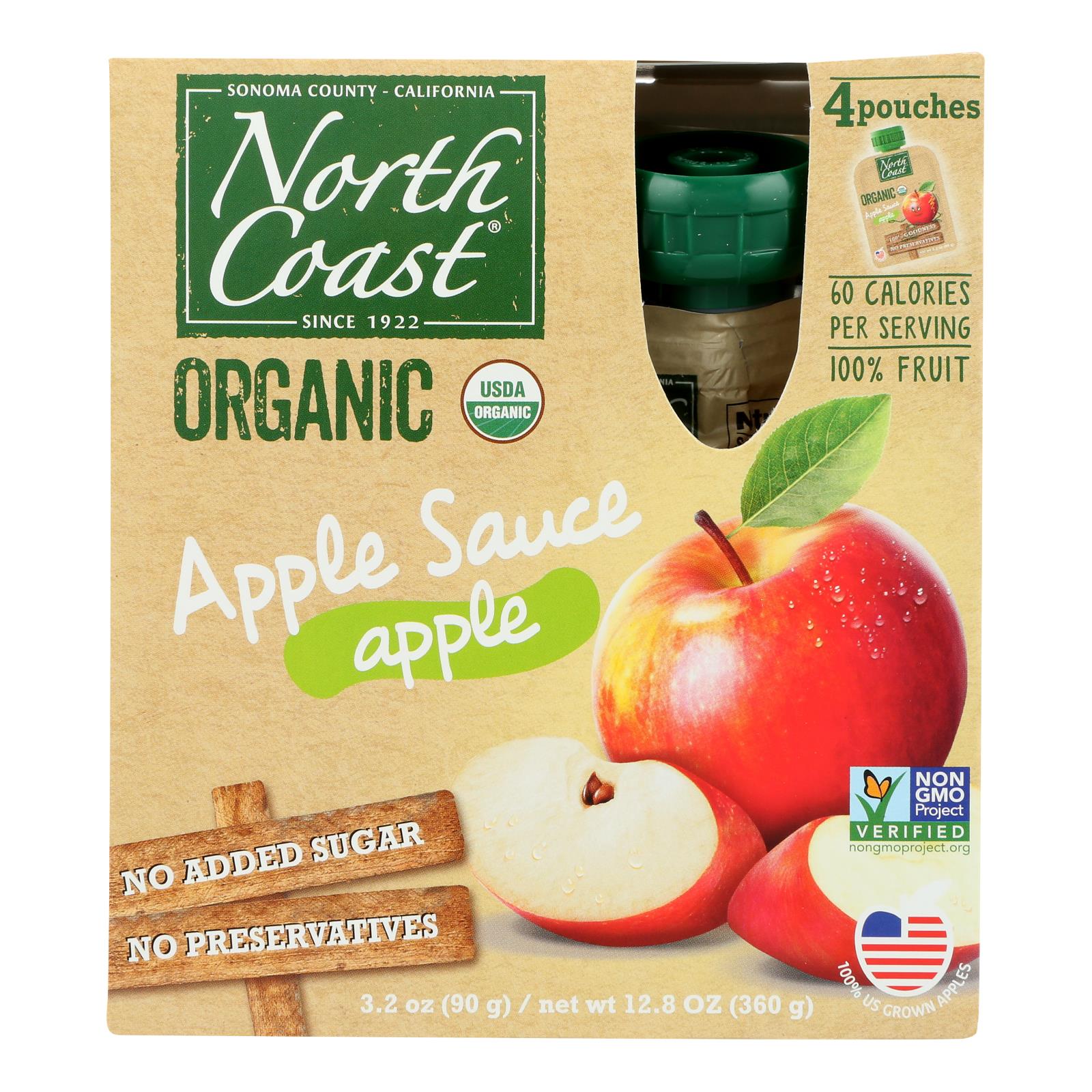 North Coast - Applesauce Pouch - Case of 6 - 4/3.2 OZ