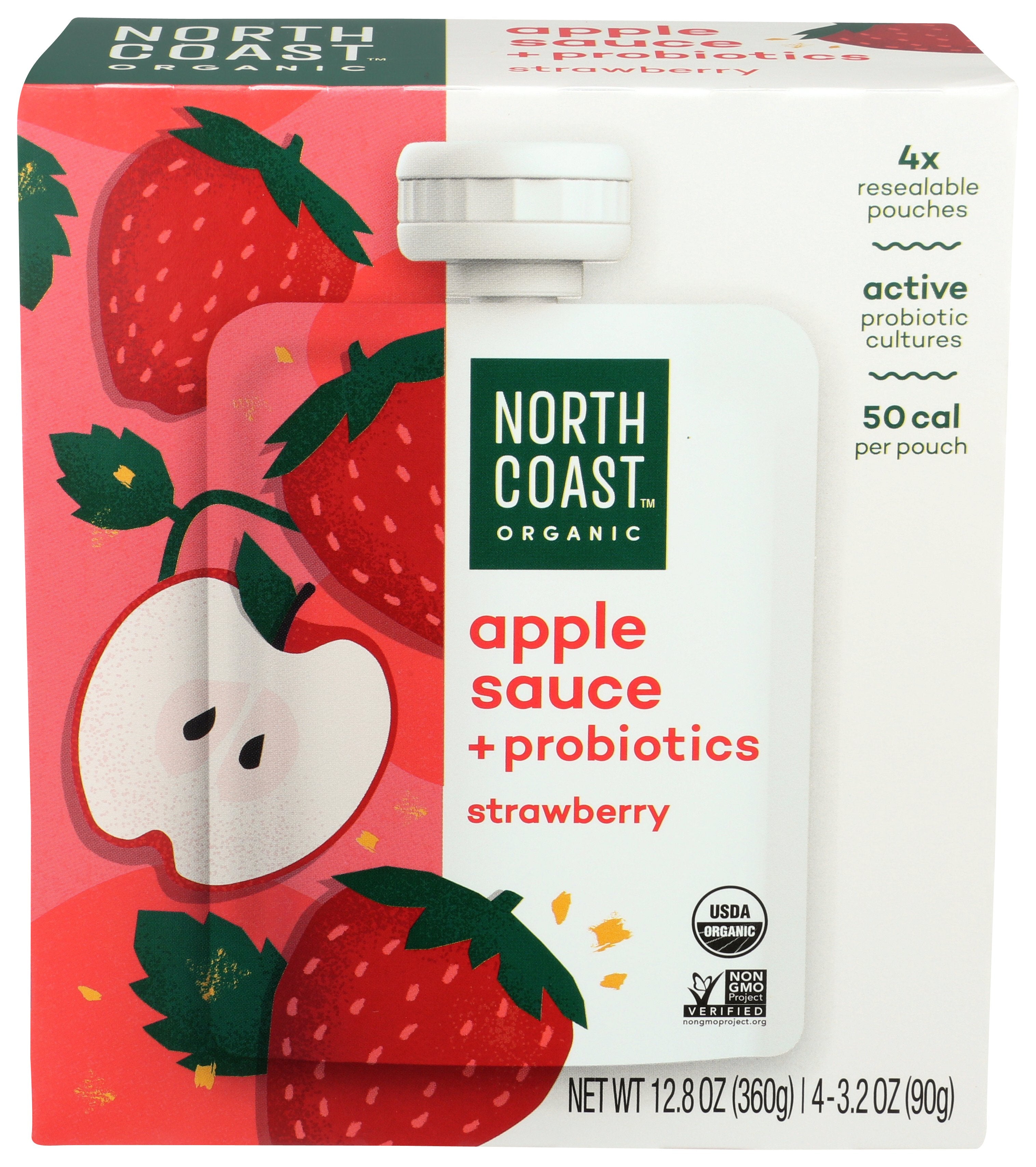 NORTH COAST APLE SCE STWBRY PBTC ORG - Case of 6