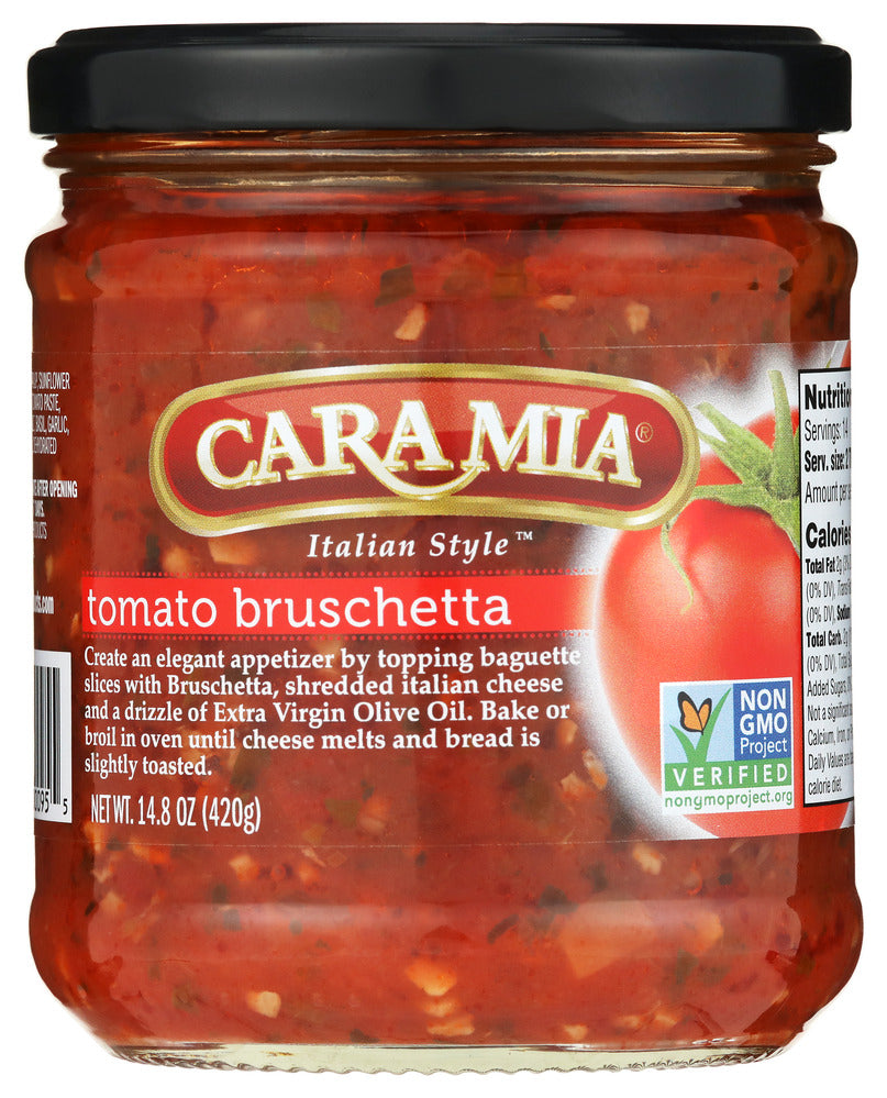 Cara Mia Bruschetta Tomato - Case of 6 - 14.75 oz