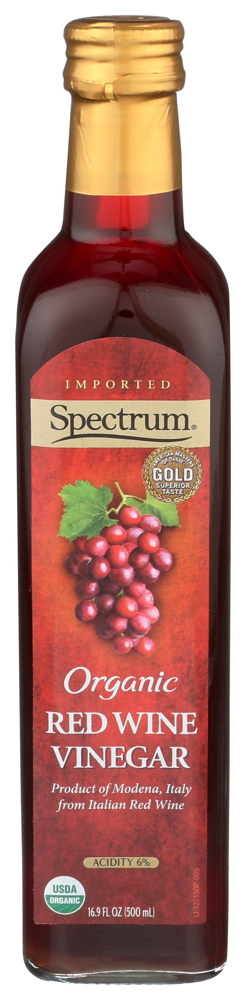 SPECTRUM NATURALS VINEGAR RED WINE ORG