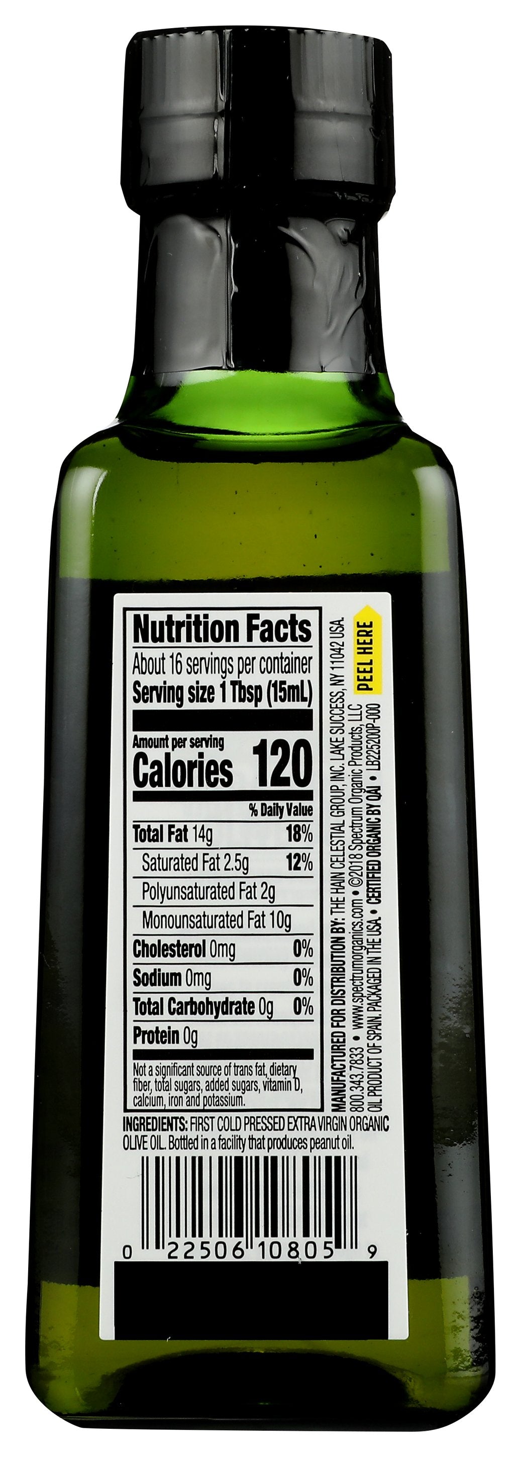 SPECTRUM NATURALS OIL OLIVE XVRGN UNREF ORG